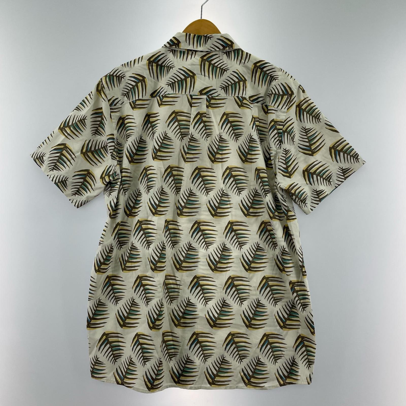 半袖シャツ S/Sリーフ柄シャツ (L) L