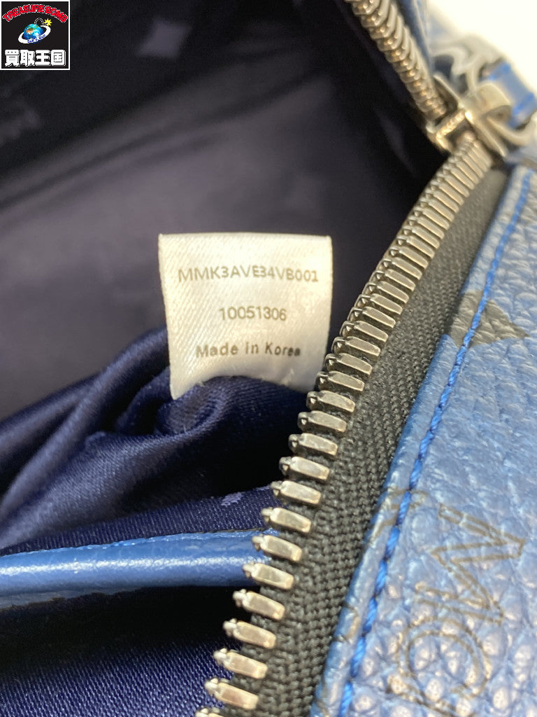 MCM スターク ヴィセトス スタッズバックパック ブルー