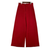 パンツ OVERCOAT ワイドパンツ RED 1 レッド