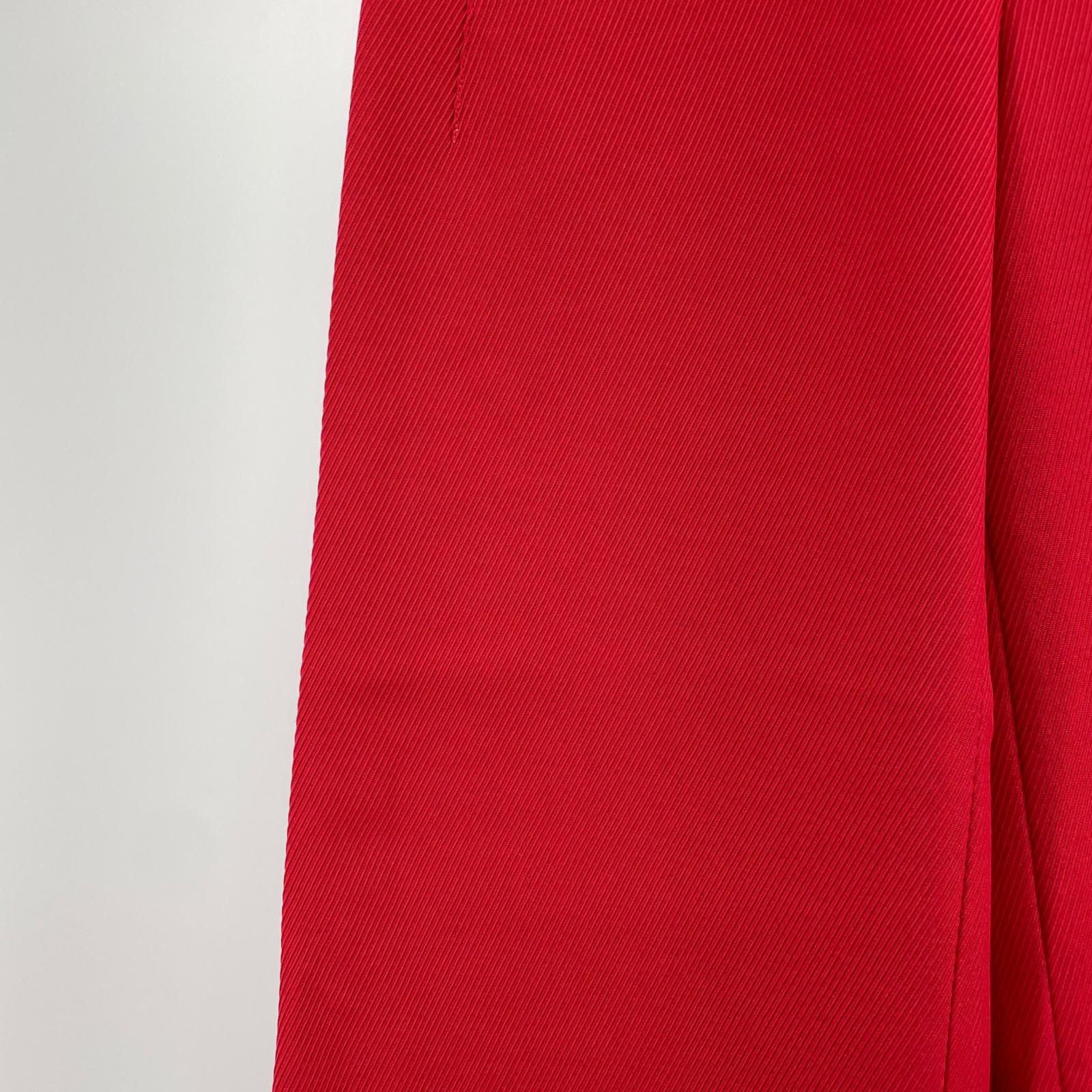 パンツ OVERCOAT ワイドパンツ RED 1 レッド