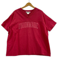 半袖Tシャツ UNIONMADE Vネックカットソー PNK S ピンク