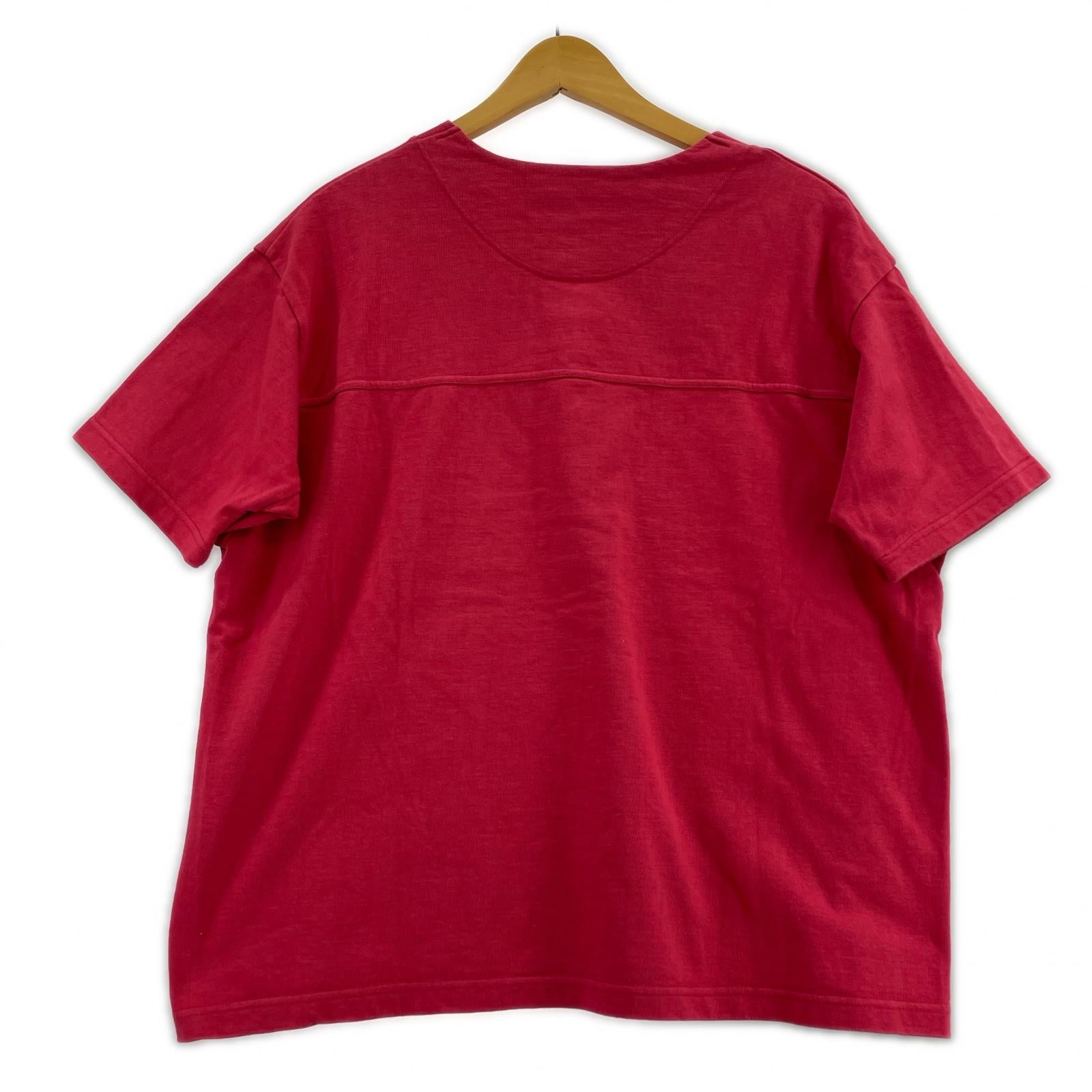 半袖Tシャツ UNIONMADE Vネックカットソー PNK S ピンク