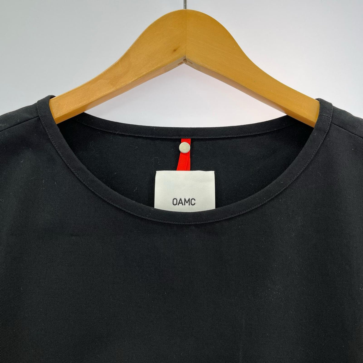 長袖Tシャツ POST SHIRT 袖切替 BLK (L) L ブラック