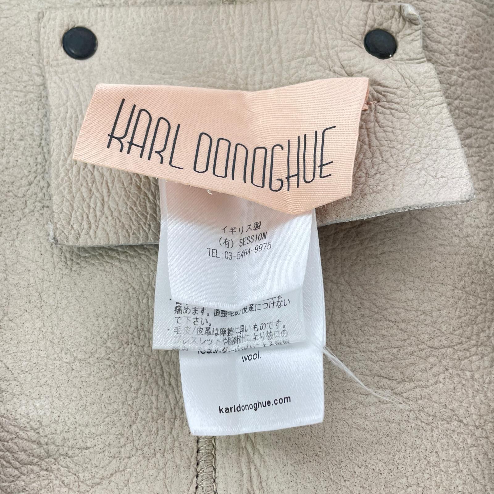 その他アクセサリー ラムレザーストール BEG グレー