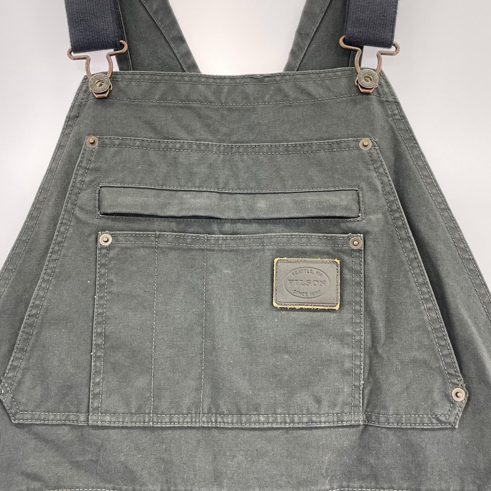 オーバーオール FILSON オーバーオール(34×34)黒 34 ブラック