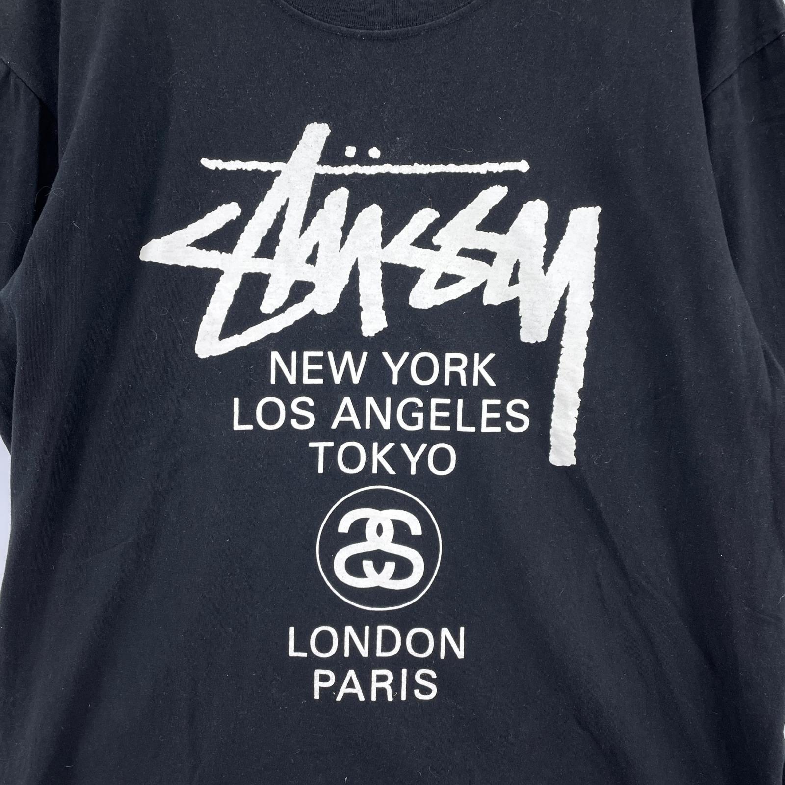 半袖Tシャツ ワールドツアーtee 黒 メキシコ製 XL ブラック