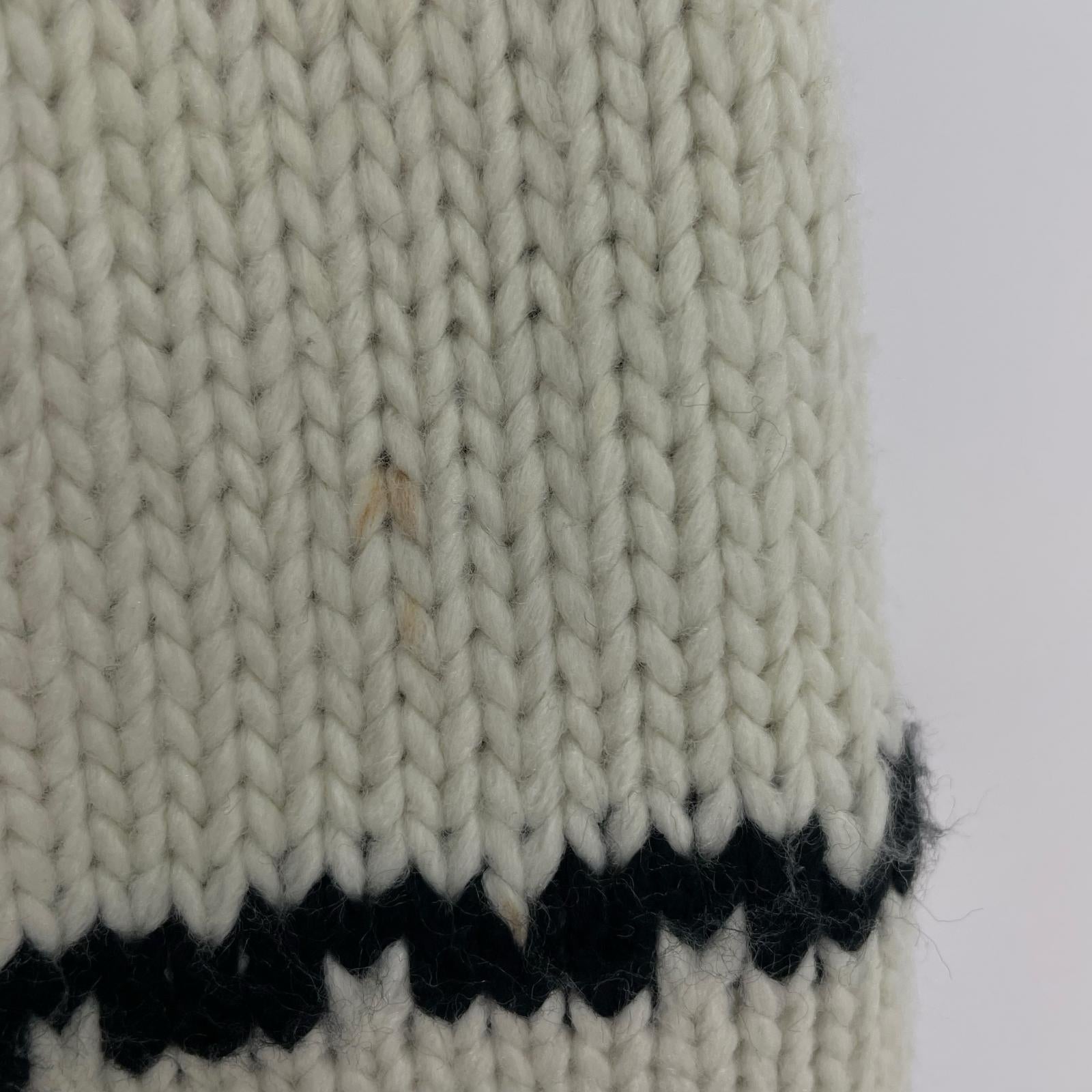 ジャケット ニット LOGO PATTEN NORDIC CARDIGAN