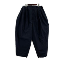 パンツ 25AW Wool mohair bonding wide pants 34 34 ネイビー