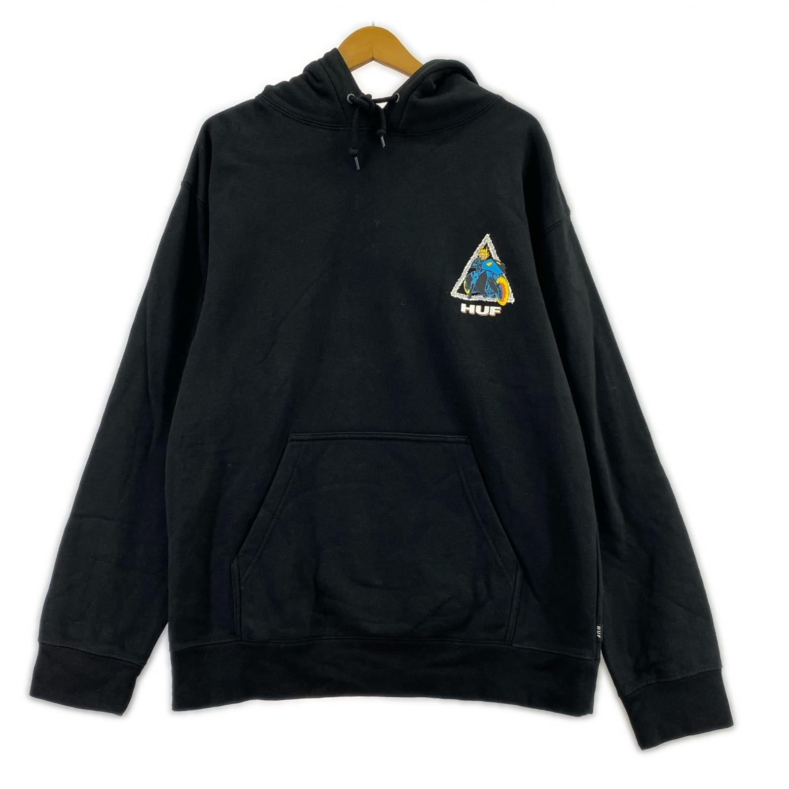 パーカー MARVEL GHOST RIDER TT HOODIE /M/BLK M ブラック