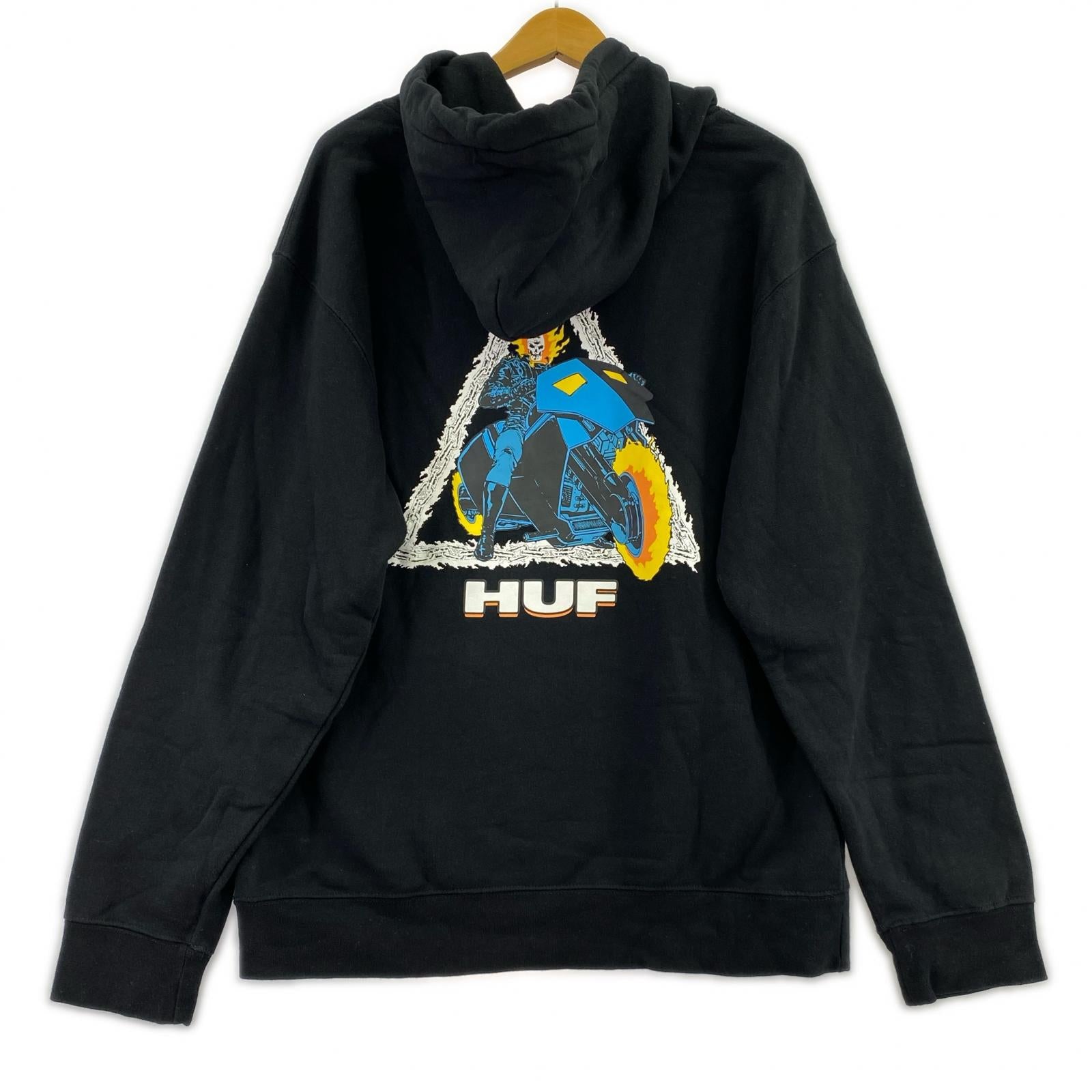 パーカー MARVEL GHOST RIDER TT HOODIE /M/BLK M ブラック