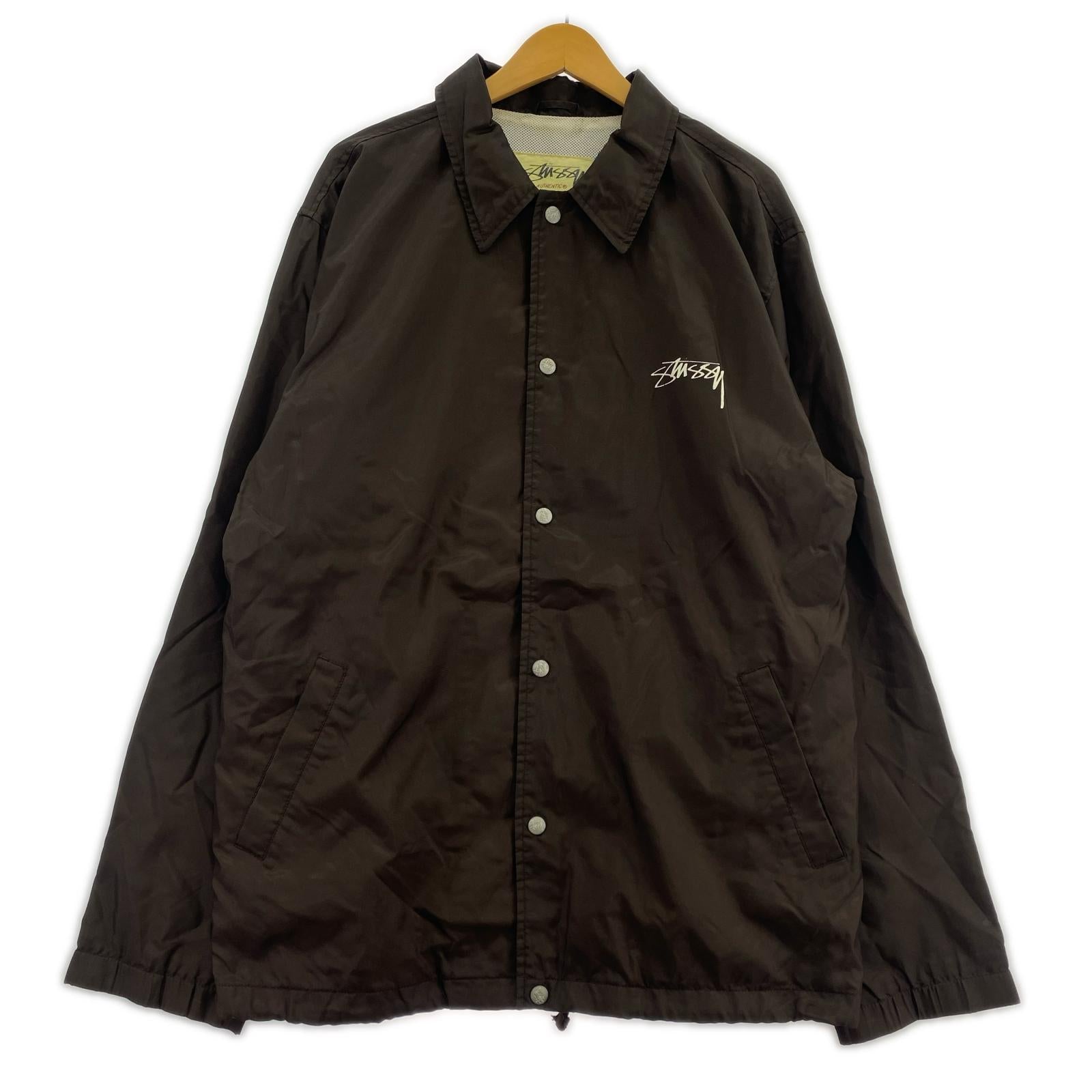 ジャケット 00s SURFMASN コーチジャケット L BRW L ブラウン