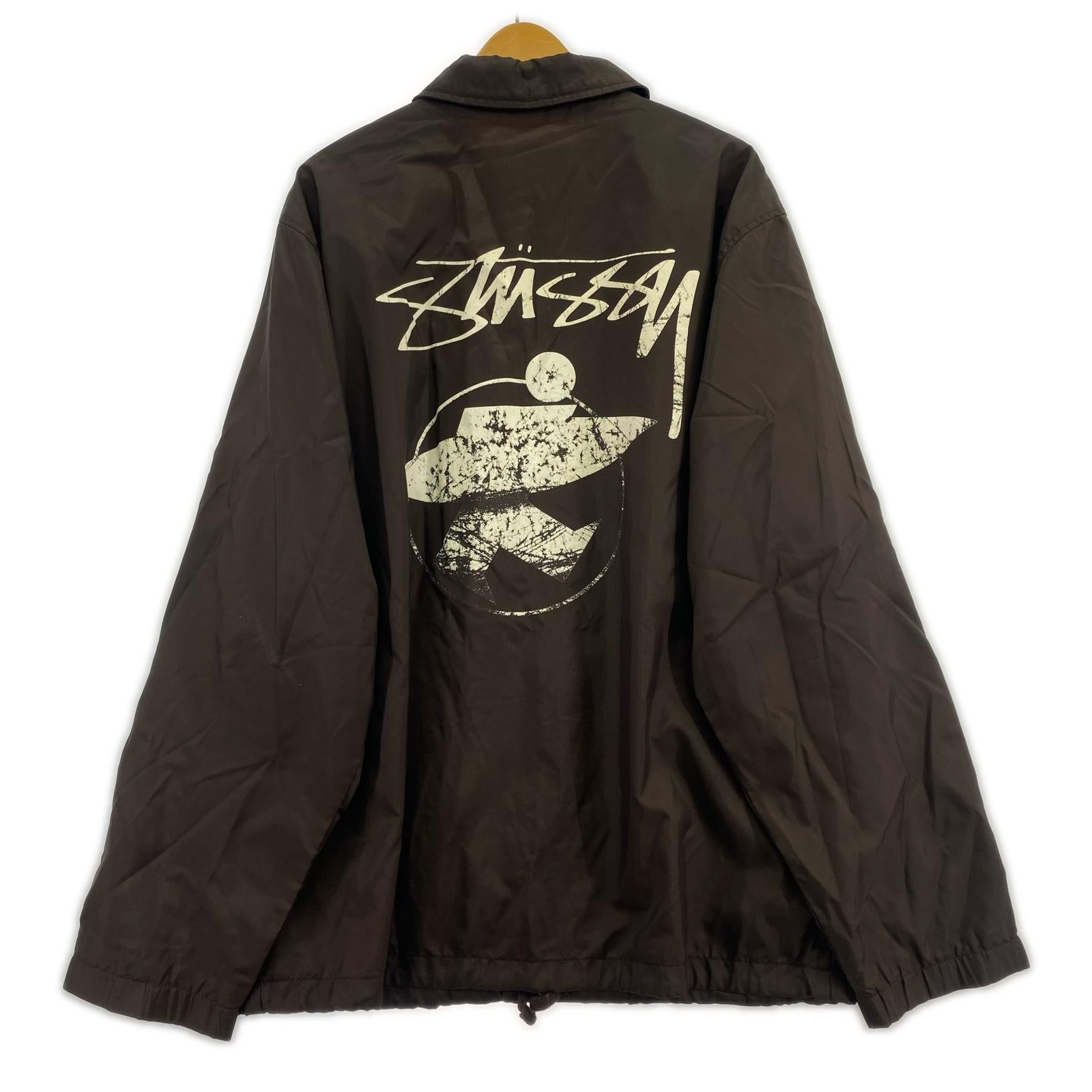 ジャケット 00s SURFMASN コーチジャケット L BRW L ブラウン