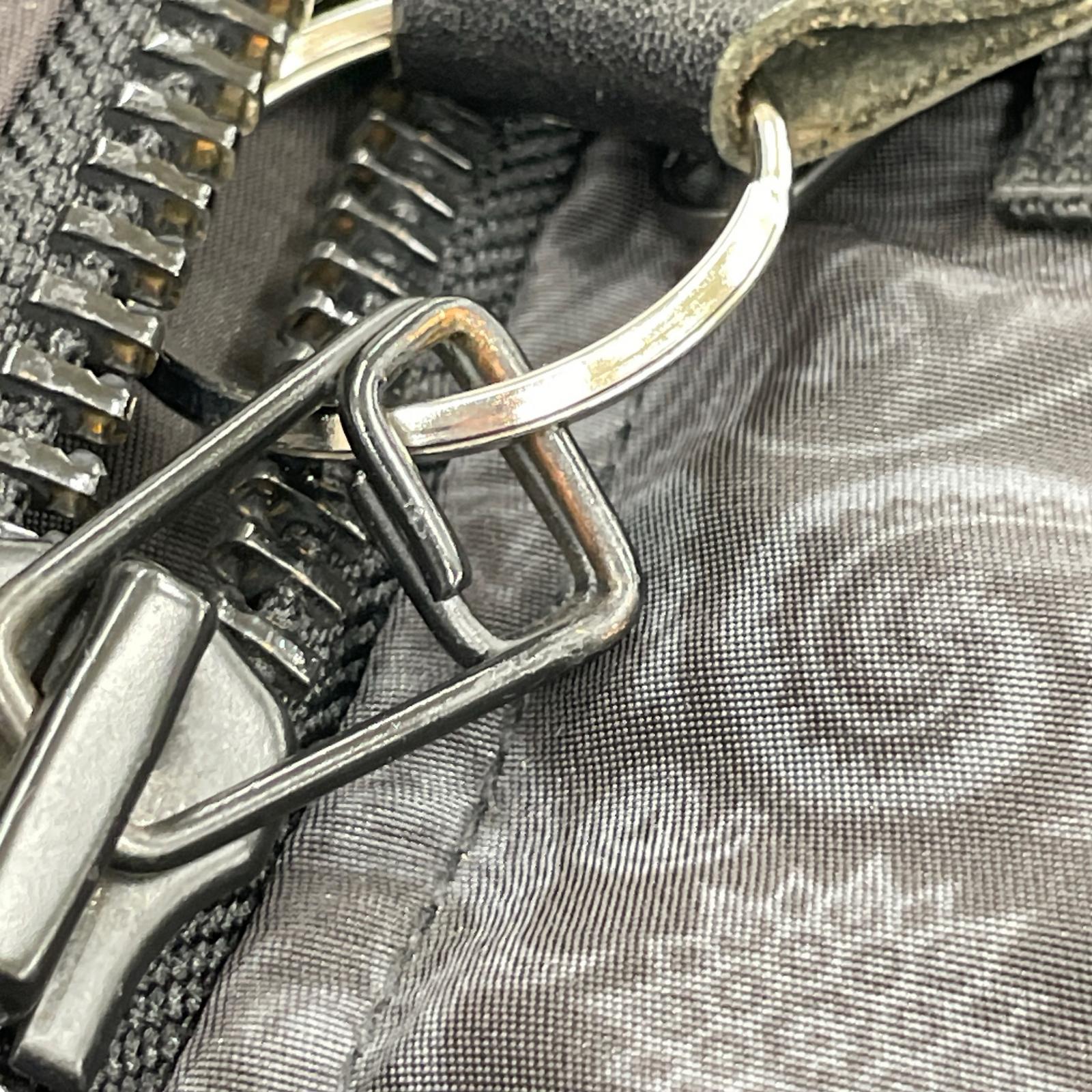 ジャケット MA-1 中綿 ナイロン 総柄 (M) M ブラック