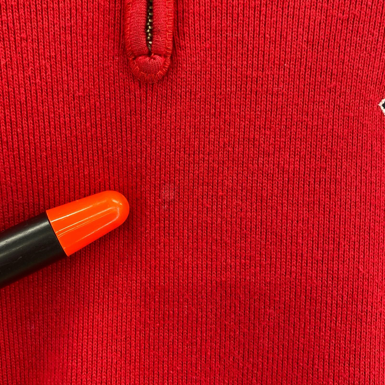 長袖Tシャツ POLO SPORT/ハーフジップ/L/RED L レッド