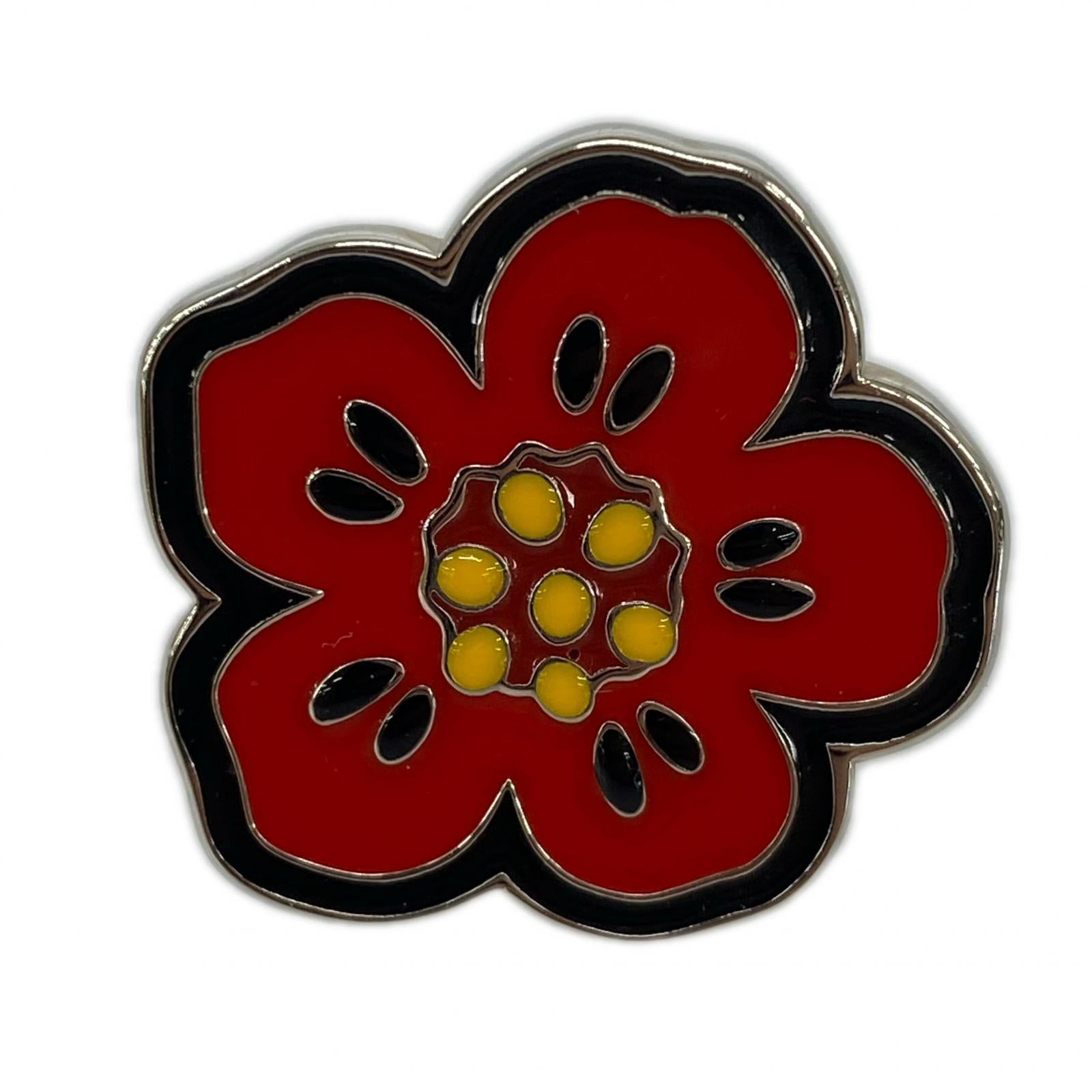 リング・指輪 KENZO Crest Boke Flower Ring フラワーリング #12 レッド
