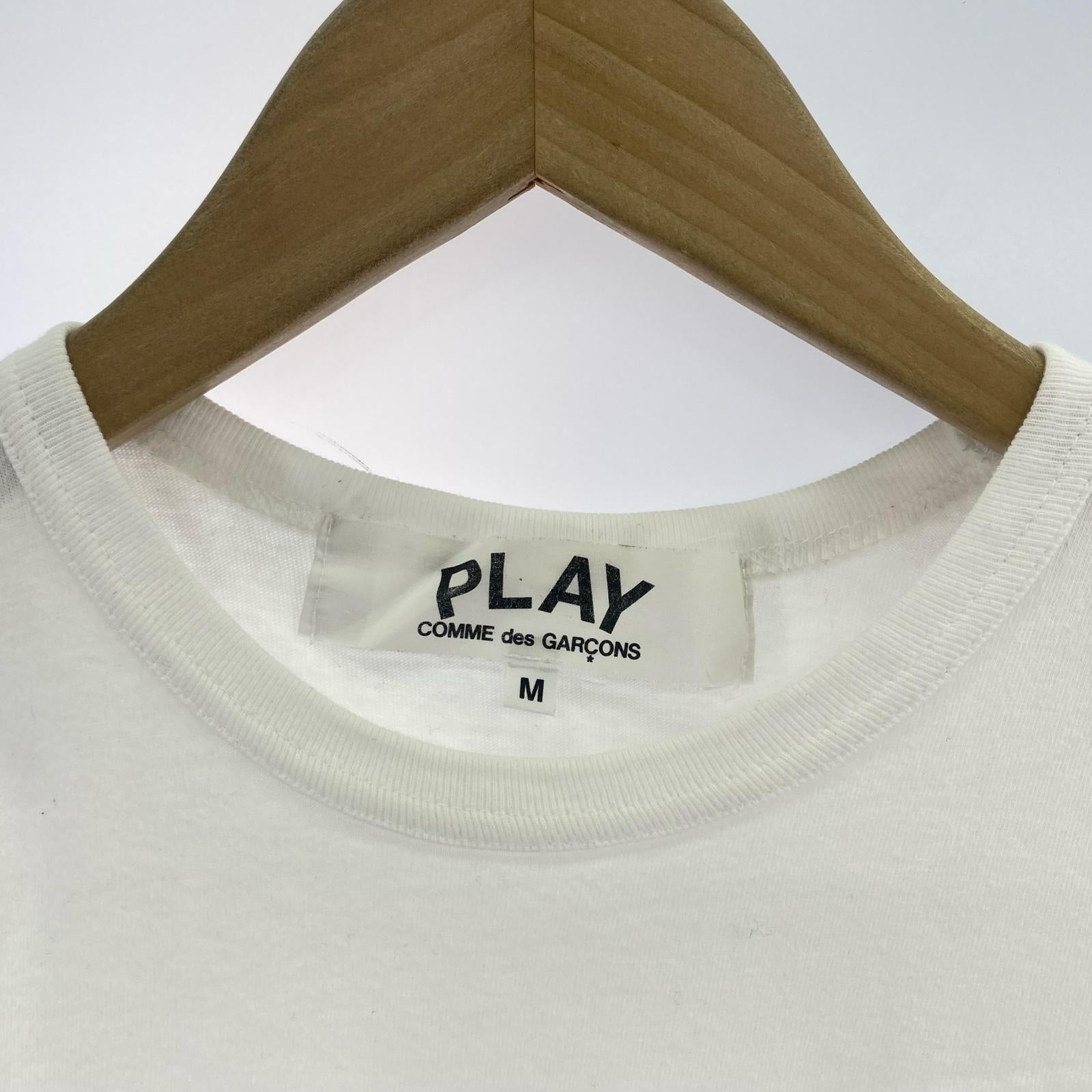 半袖Tシャツ PLAY ロゴ M ホワイト