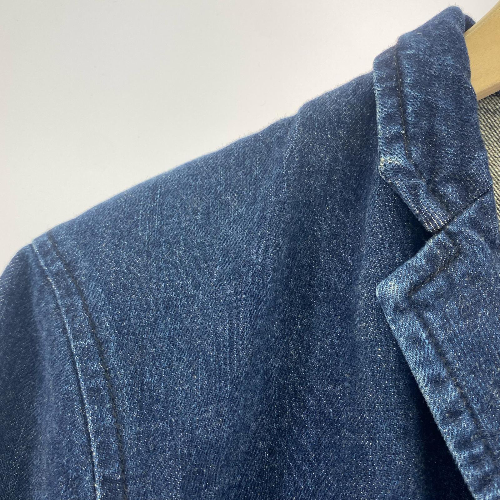 テーラードジャケット HOMME PLUS デニムテーラードジャケット S