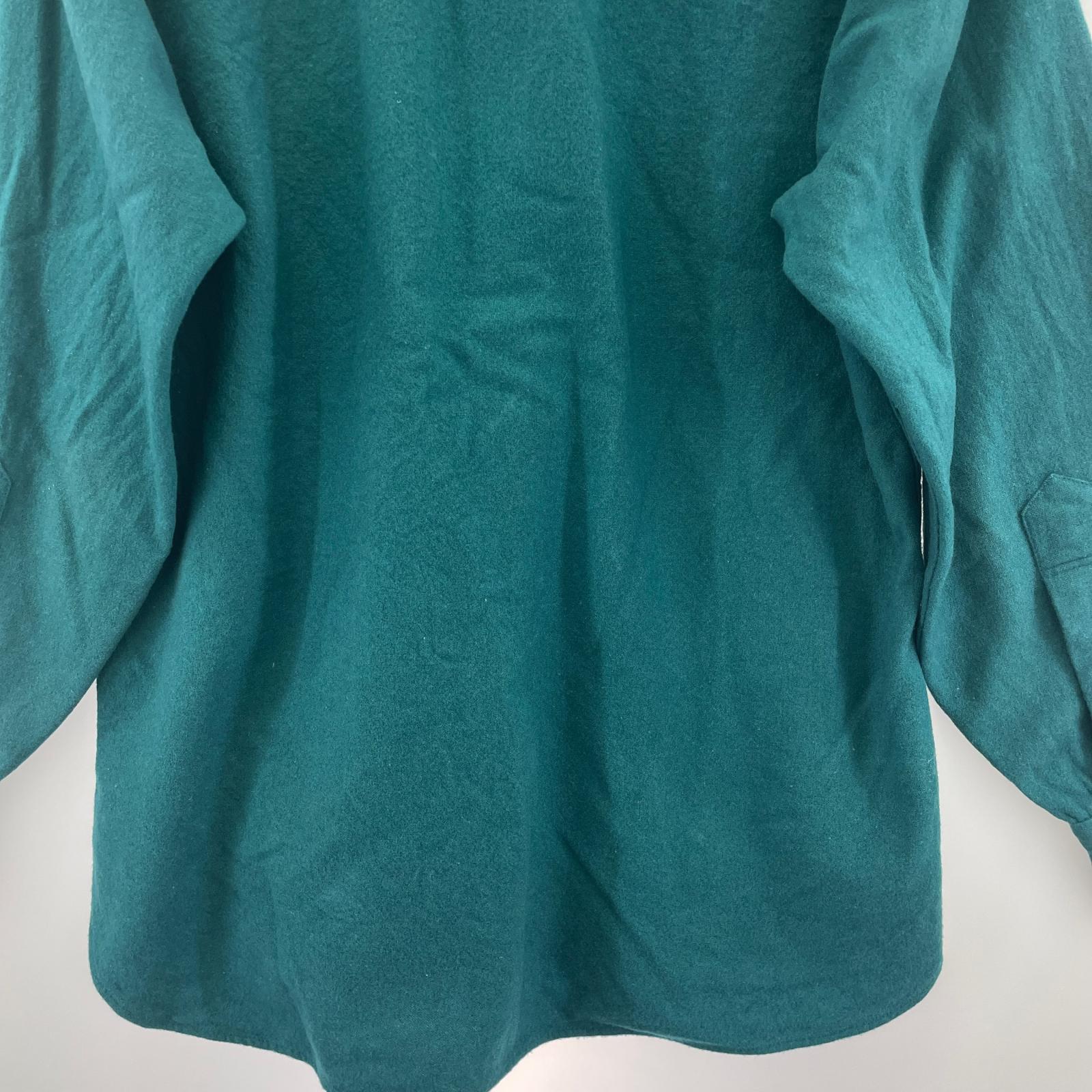 長袖シャツ 70s PENDLETON 米国製 緑 L L グリーン