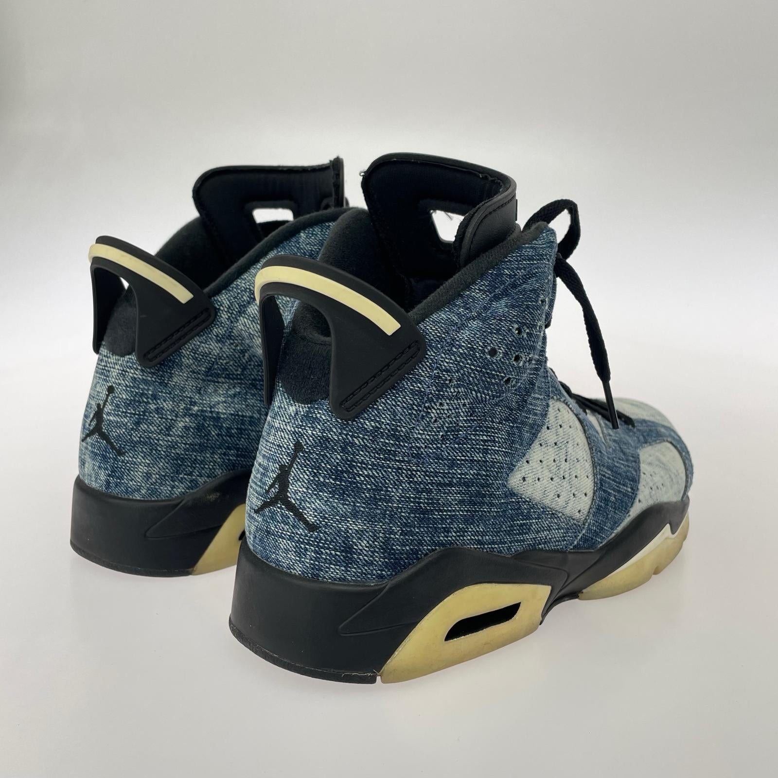 スニーカー Air Jordan 6 Washed Denim (28.0cm) CT5350-401 28cm (US10 UK9 1/2 EU46) ネイビー