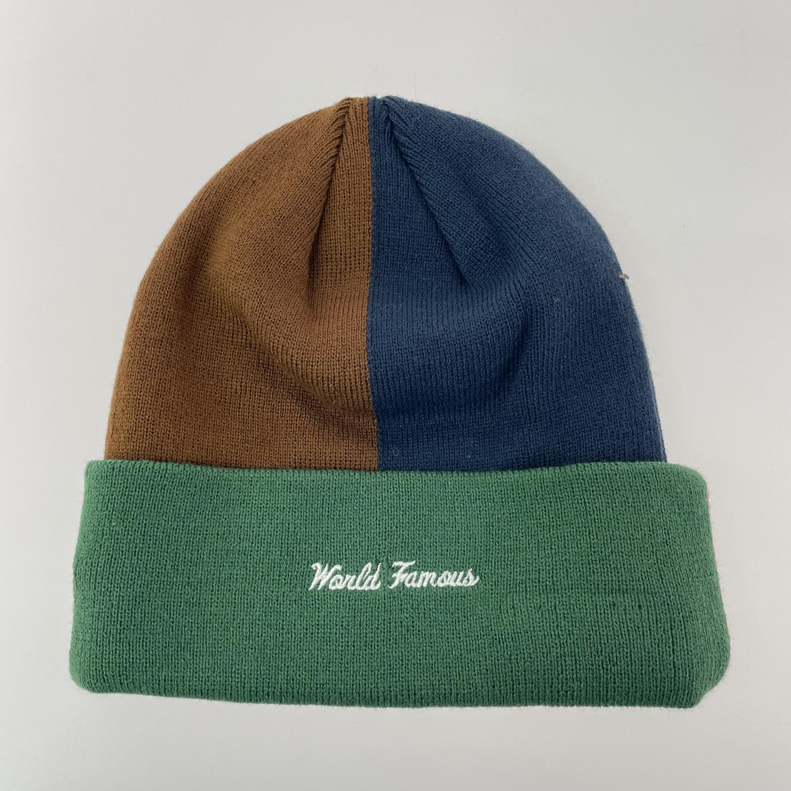 ニットキャップ New Era Box Logo Beanie "Multi" マルチカラー