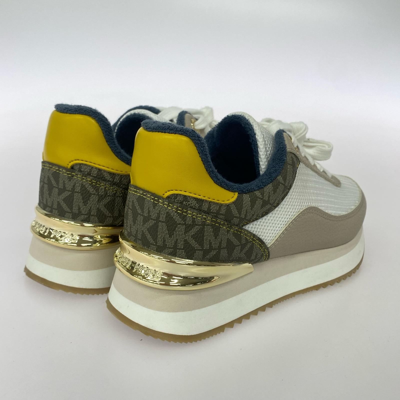 スニーカー MICHAEL KORS HATTIE 異素材切替スニーカー 5M マルチ マルチカラー