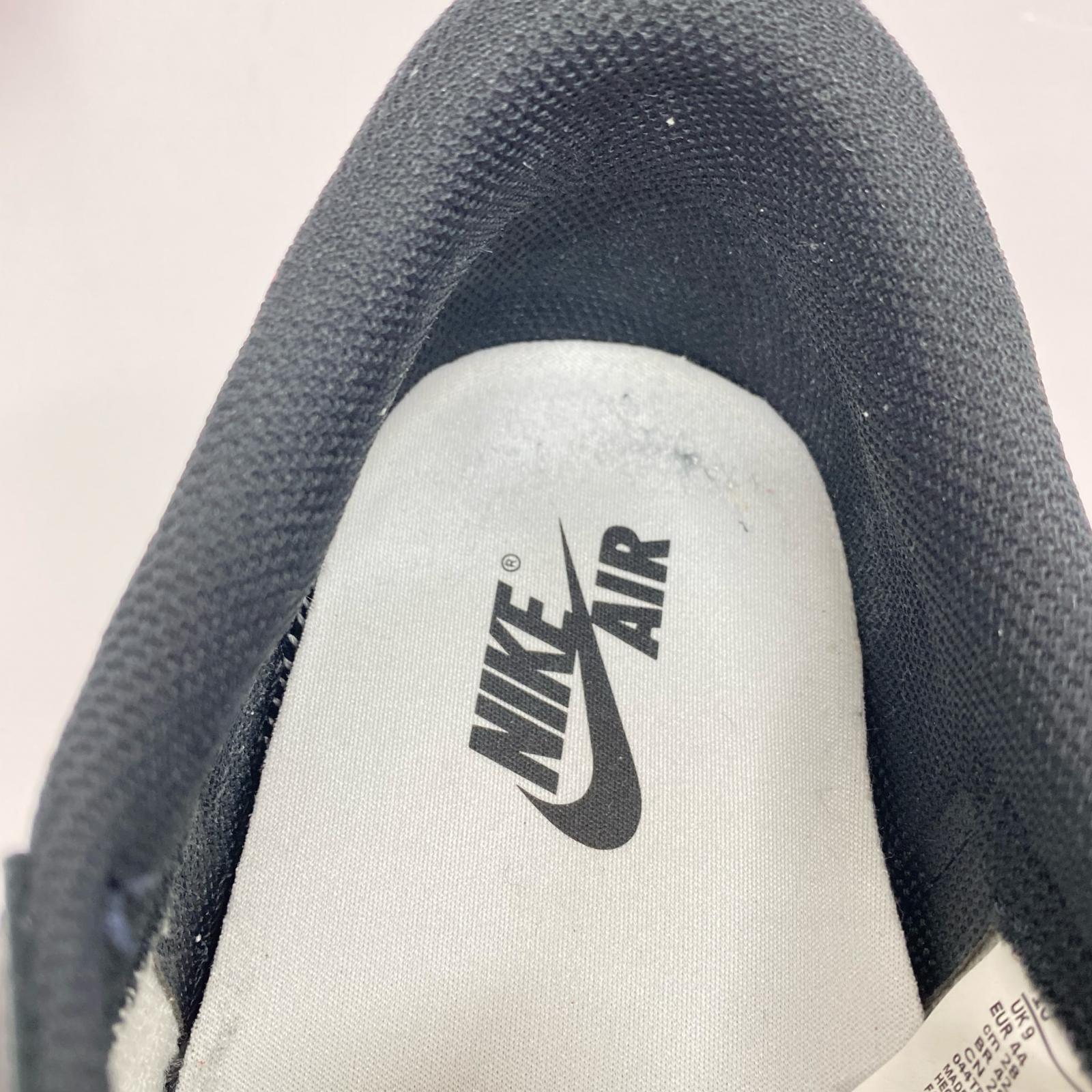 スニーカー AIR JORDAN 1 RETRO LOW OG/28/CZ0790-106 28cm (US10 UK9 1/2 EU46) ブラック