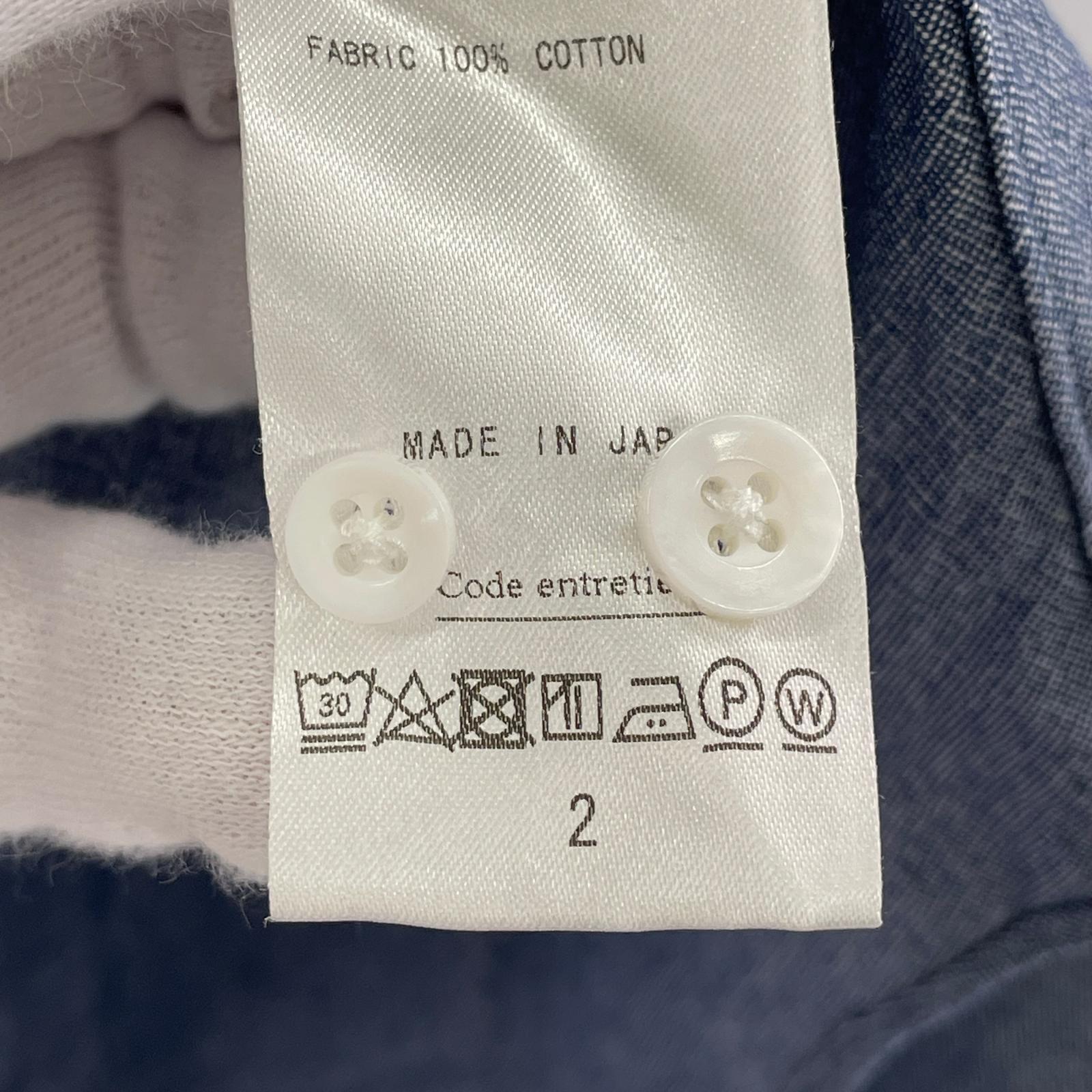 長袖シャツ Cotton Oxford shirt 2 ブルー 2 ブルー