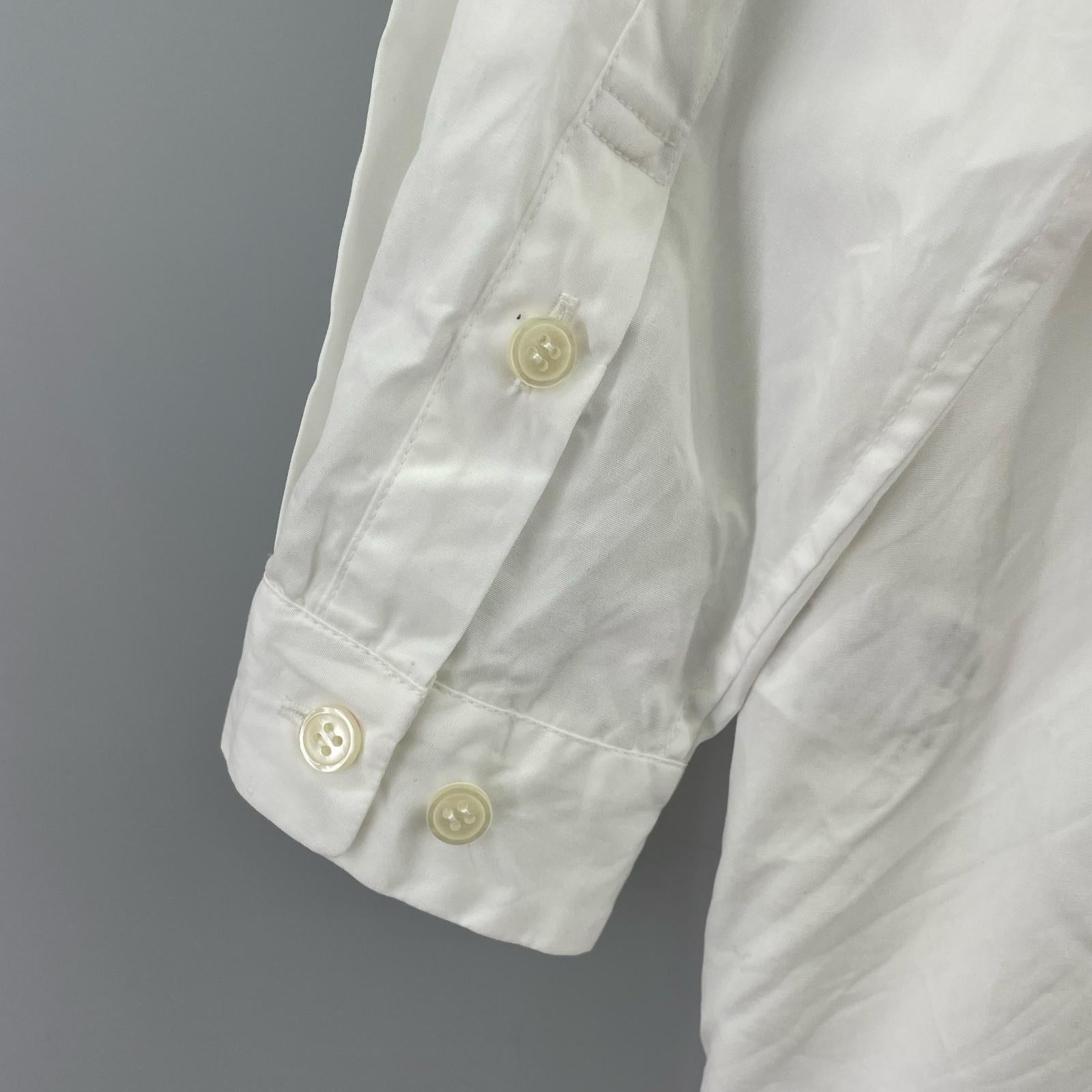 長袖シャツ MASNOU DESIGN LSShirt 2 ホワイト 2 ホワイト