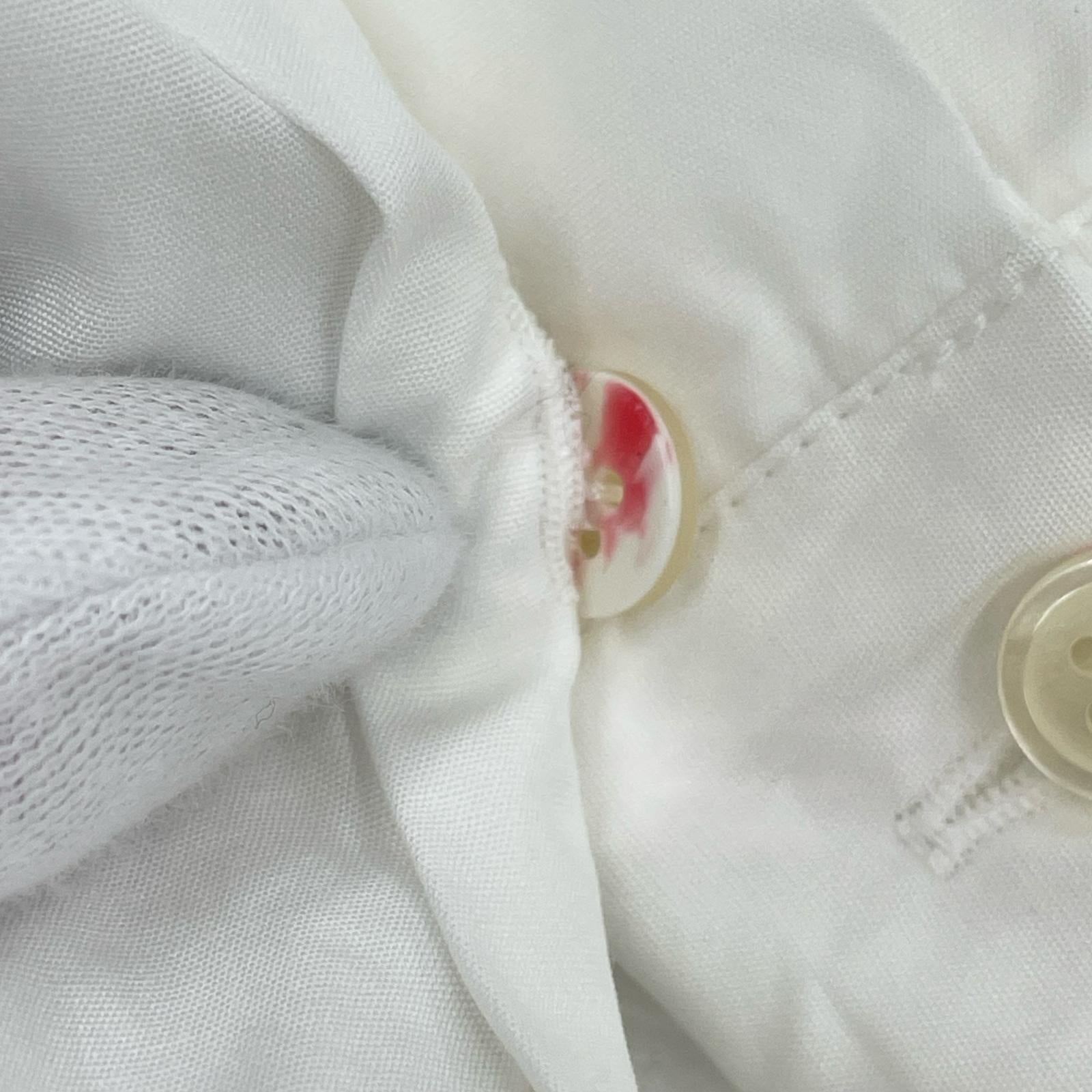 長袖シャツ MASNOU DESIGN LSShirt 2 ホワイト 2 ホワイト