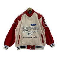 その他アウター Jh Design group マスタング レーシングジャケット 赤(L) L