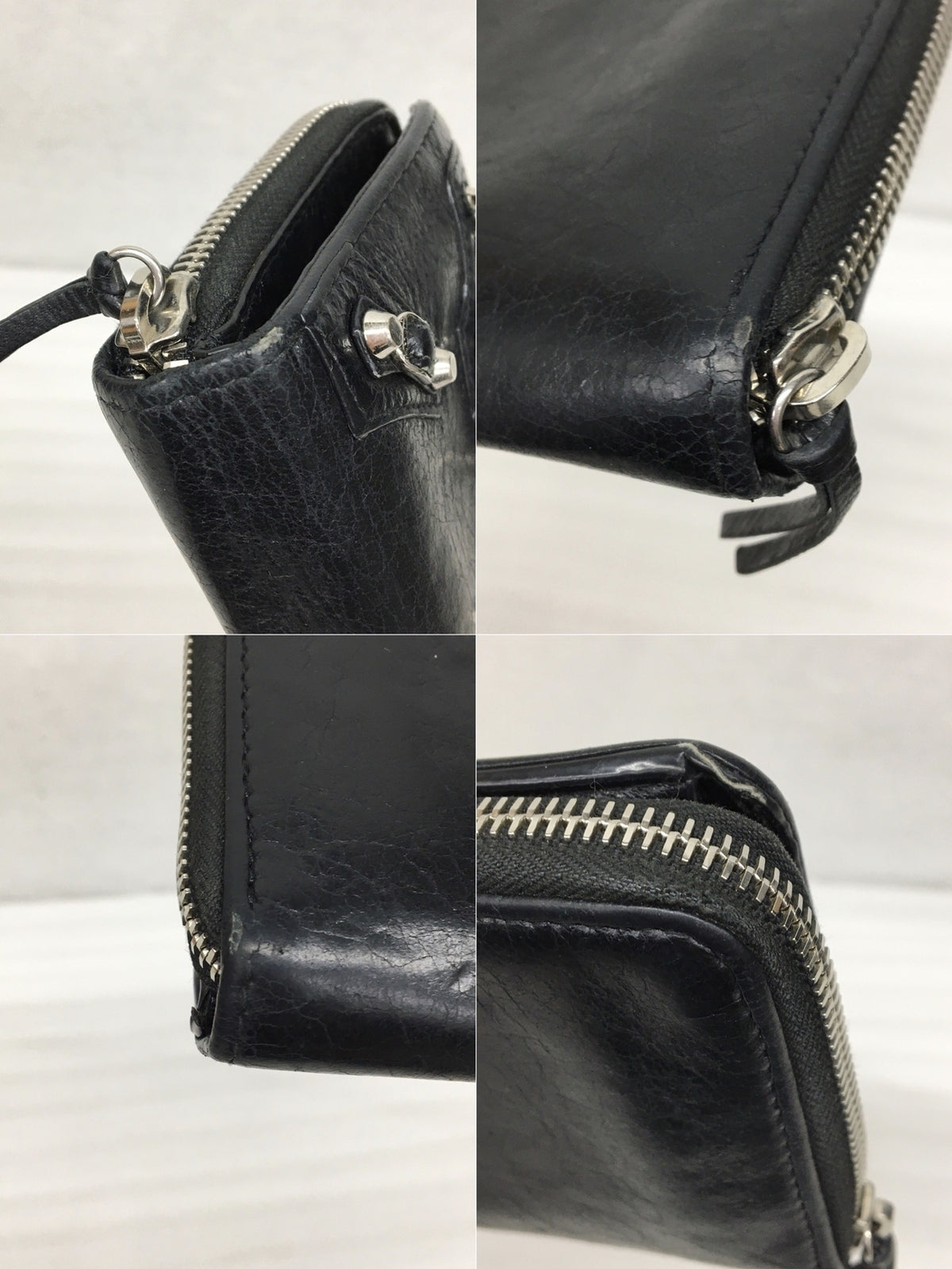 CLASSIC BILLFOLD ZIP ブラック