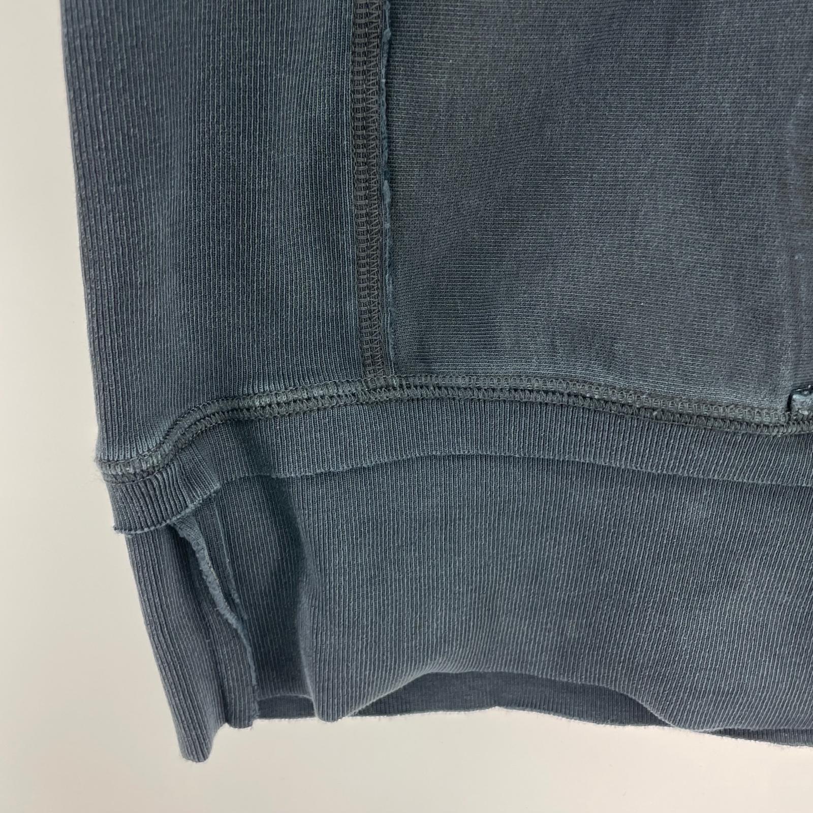 パーカー ウォッシュド加工パーカー 紺(S) S