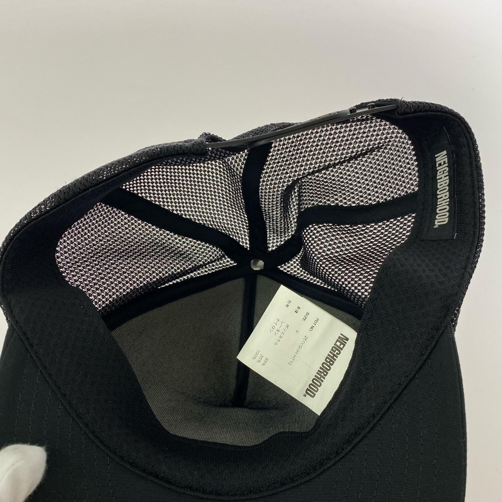 キャップ メッシュ黒 Nbhd ブラック