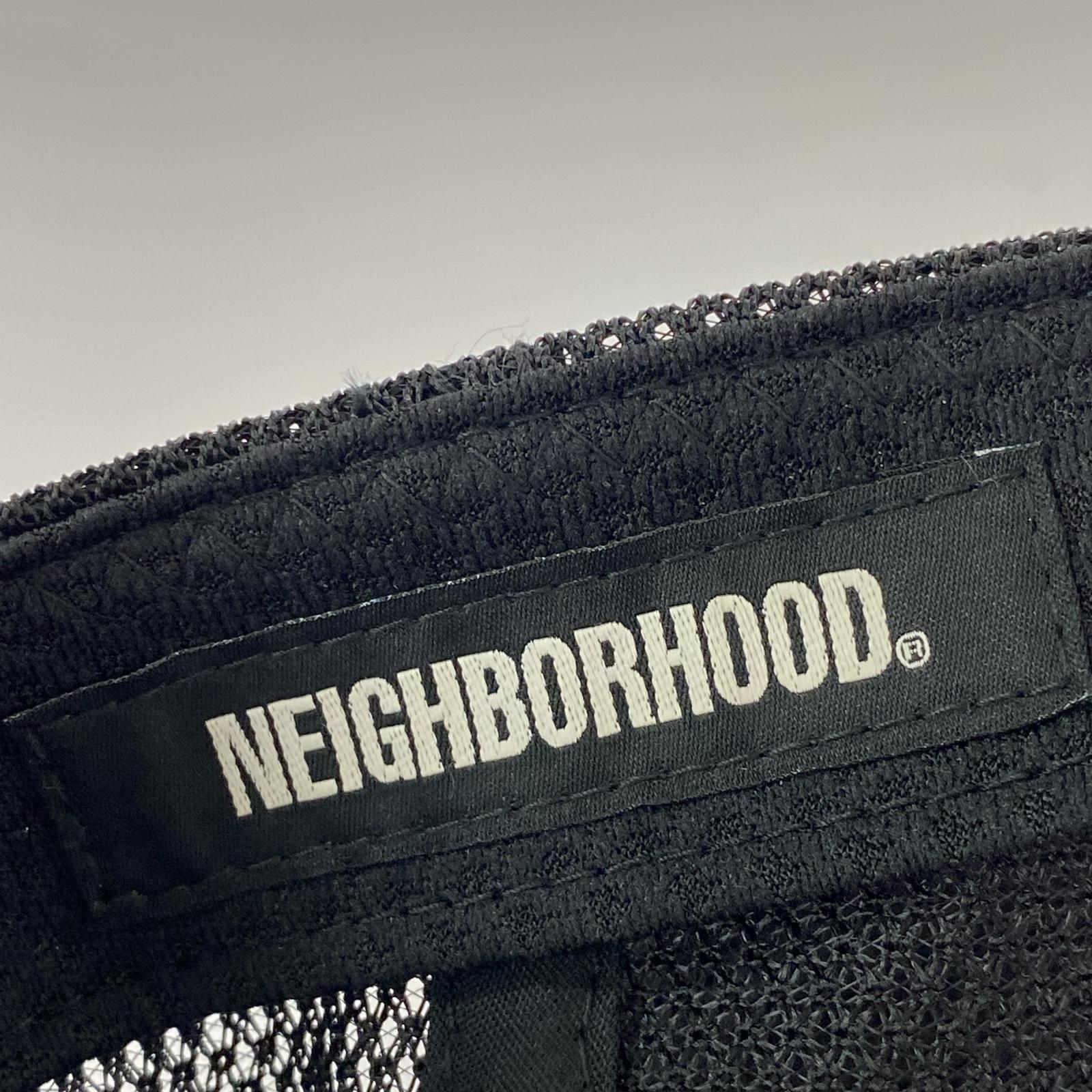 キャップ メッシュ黒 Nbhd ブラック