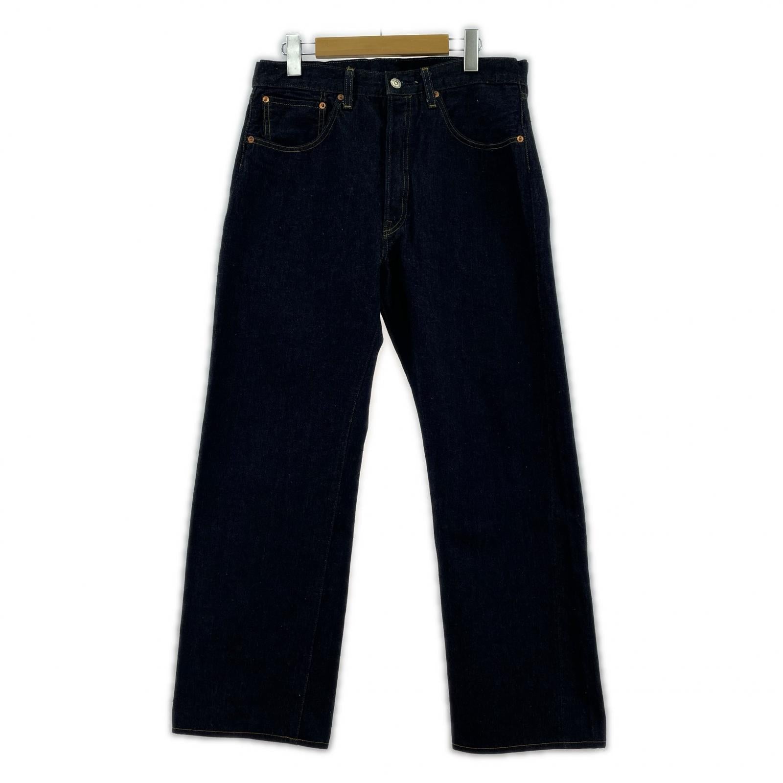 デニムパンツ 501 XX 復刻 W32 50155-0080 32 ネイビー