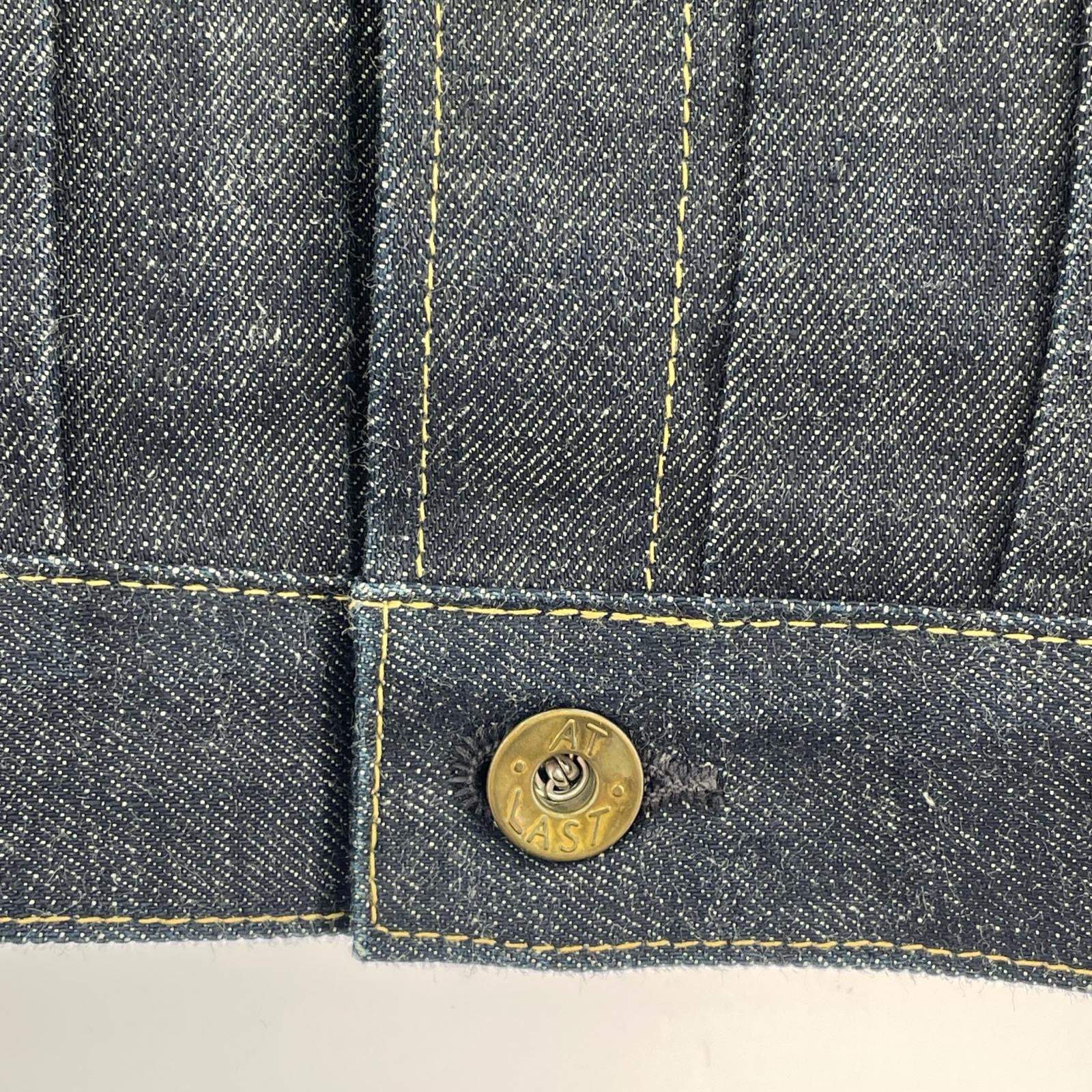 デニムジャケット ATLAST & CO. Lot 181 1st Type デニムジャケット 40 ネイビー