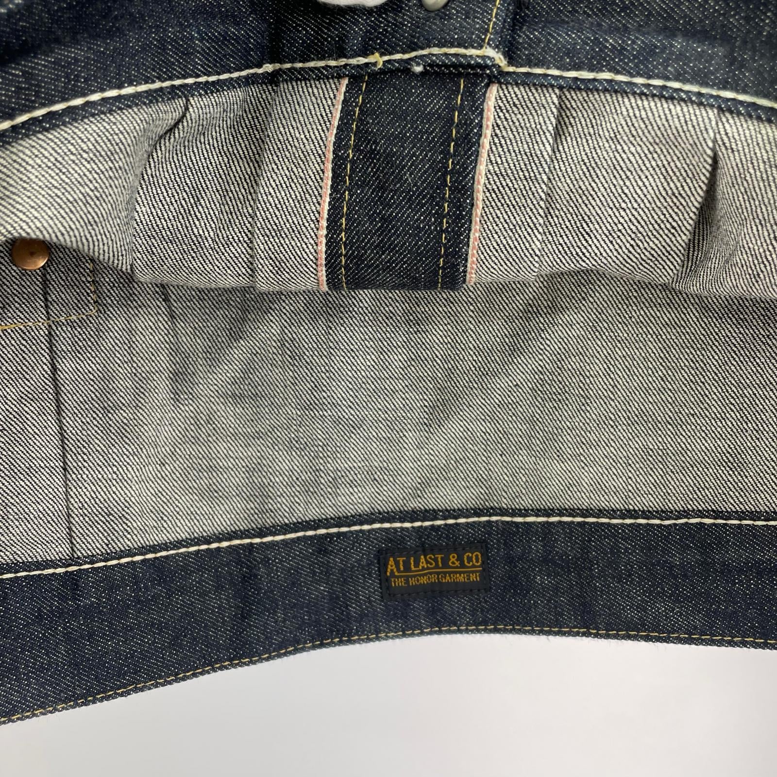 デニムジャケット ATLAST & CO. Lot 181 1st Type デニムジャケット 40 ネイビー