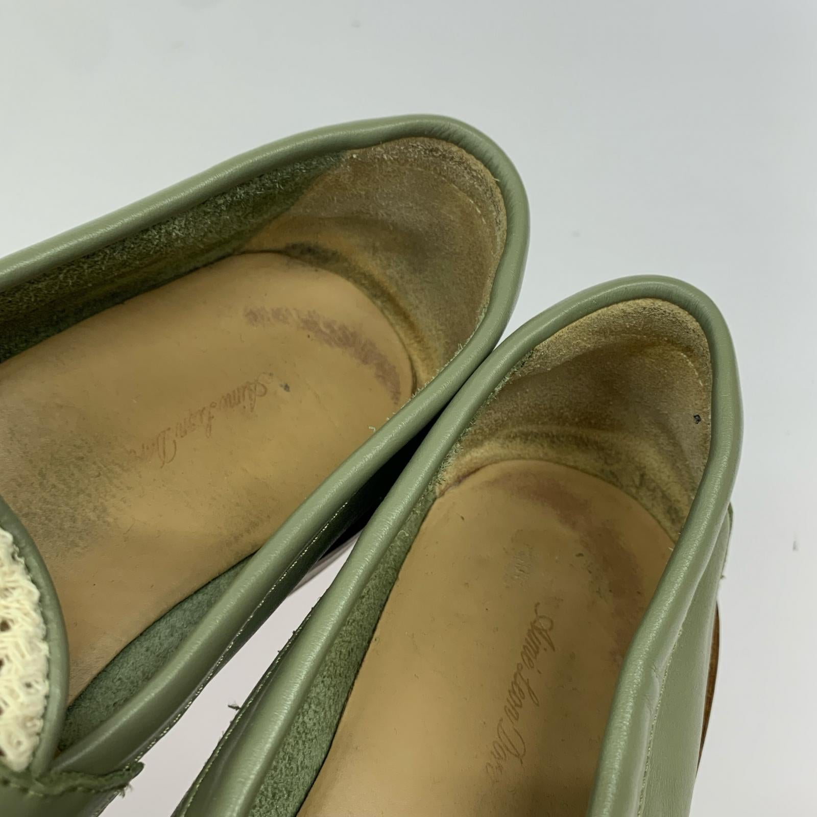 スニーカー aime leon dore Teverna Loafers カーキ