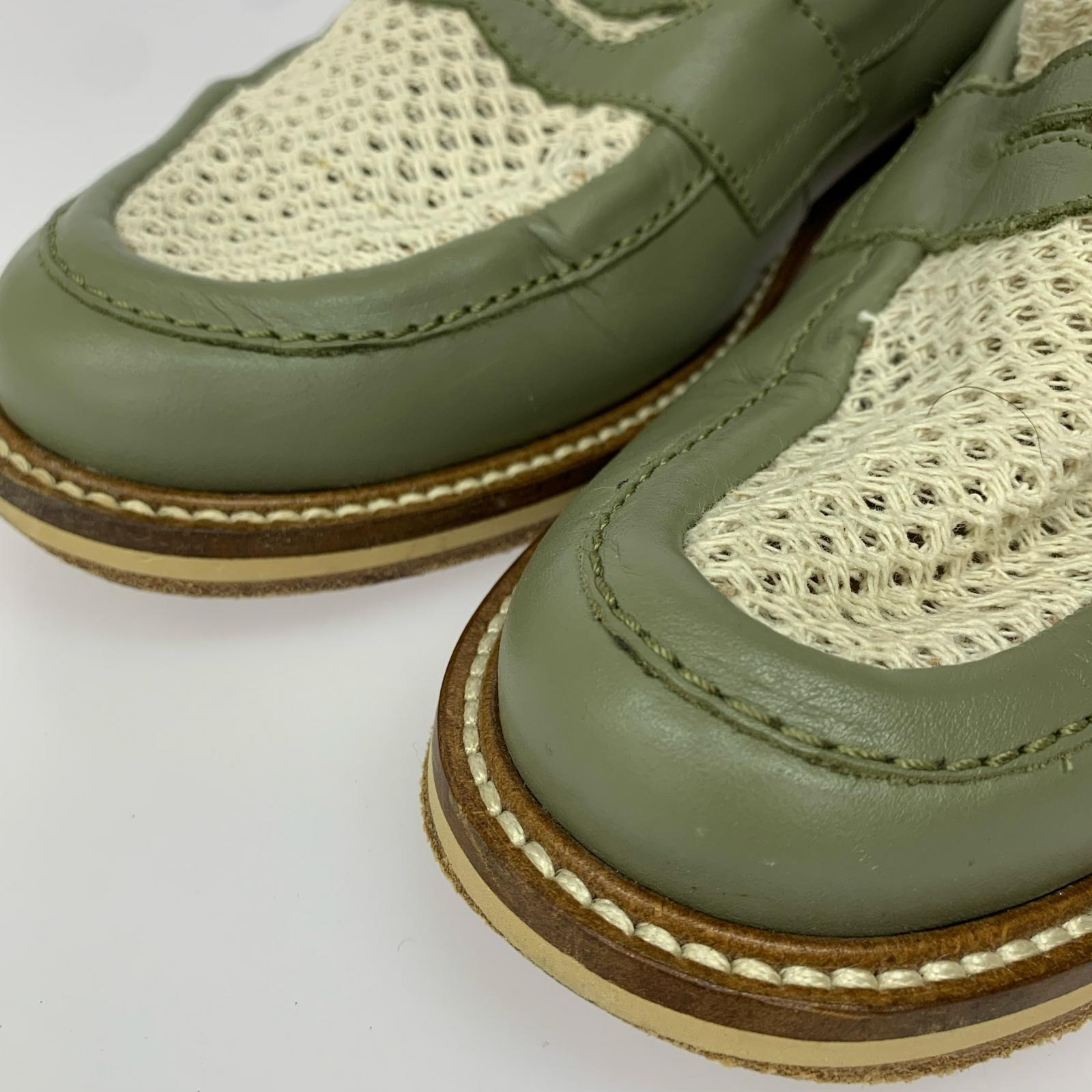 スニーカー aime leon dore Teverna Loafers カーキ