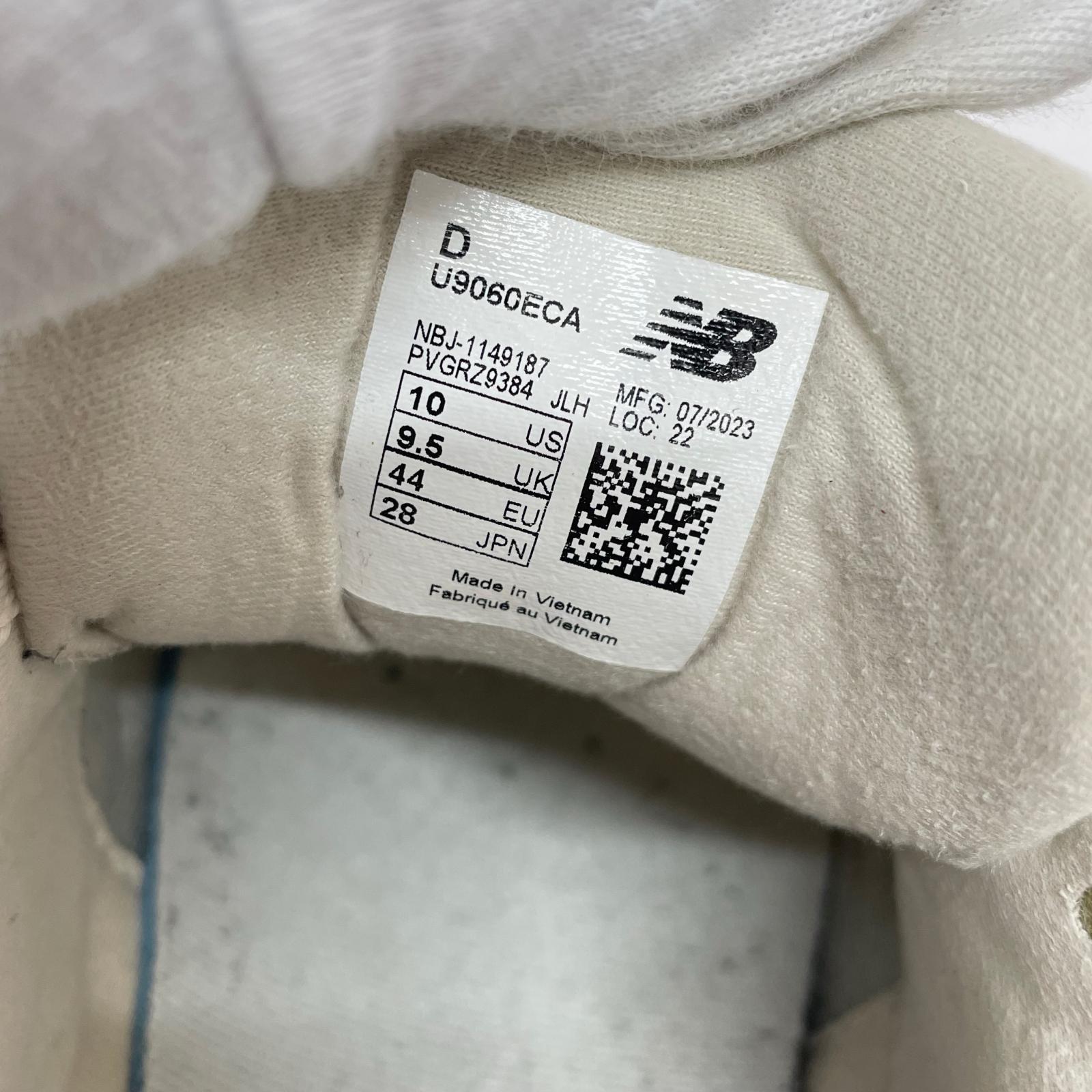 スニーカー U9060ECA 白灰 (28.0) 28cm (US10 UK9 1/2 EU46)
