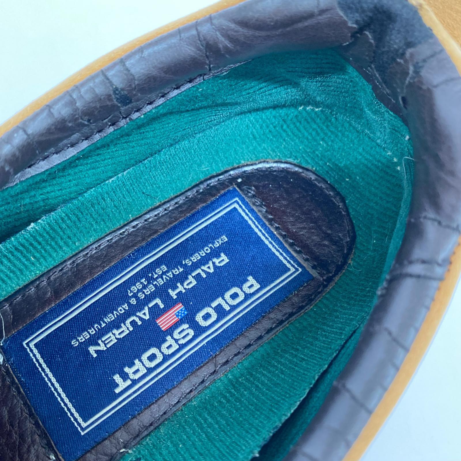 シューズ POLO SPORT ダックブーツ ブラウン