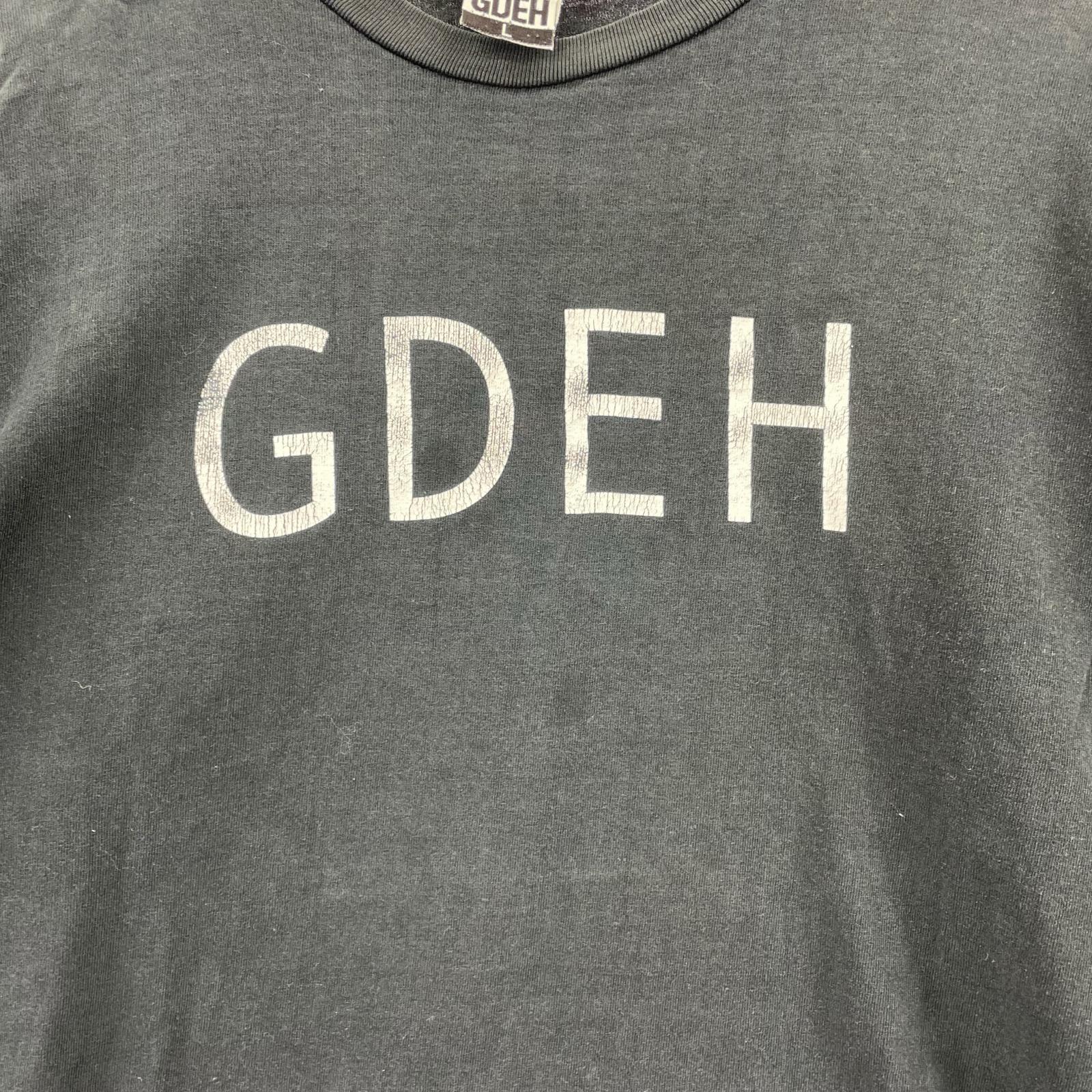 長袖Tシャツ 00s GOODENOUGH GDEHロゴ 切替し L/S TEE L ブラック