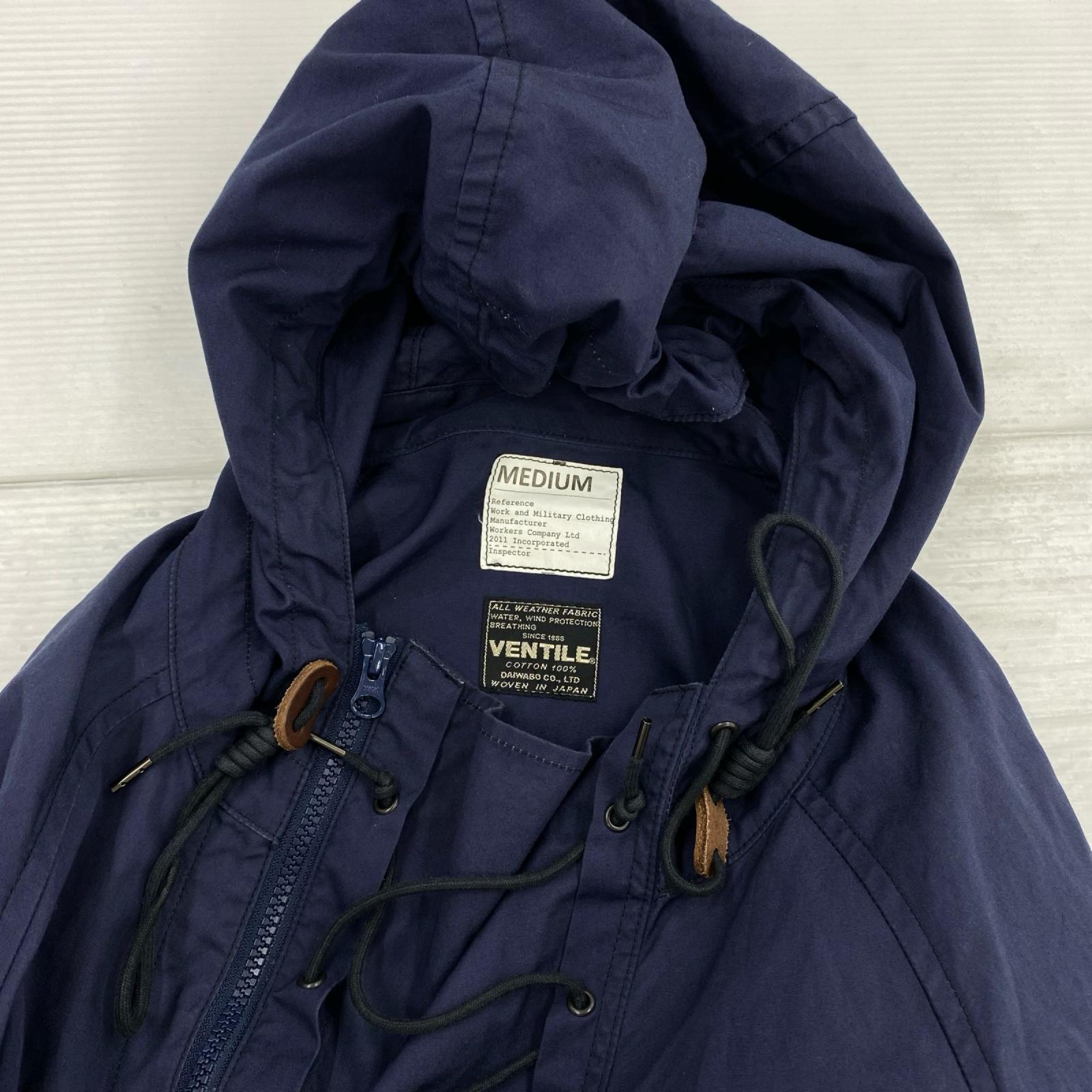 ジャケット WORKERS N-2 N2 PARKA ネイビー (M) M ネイビー