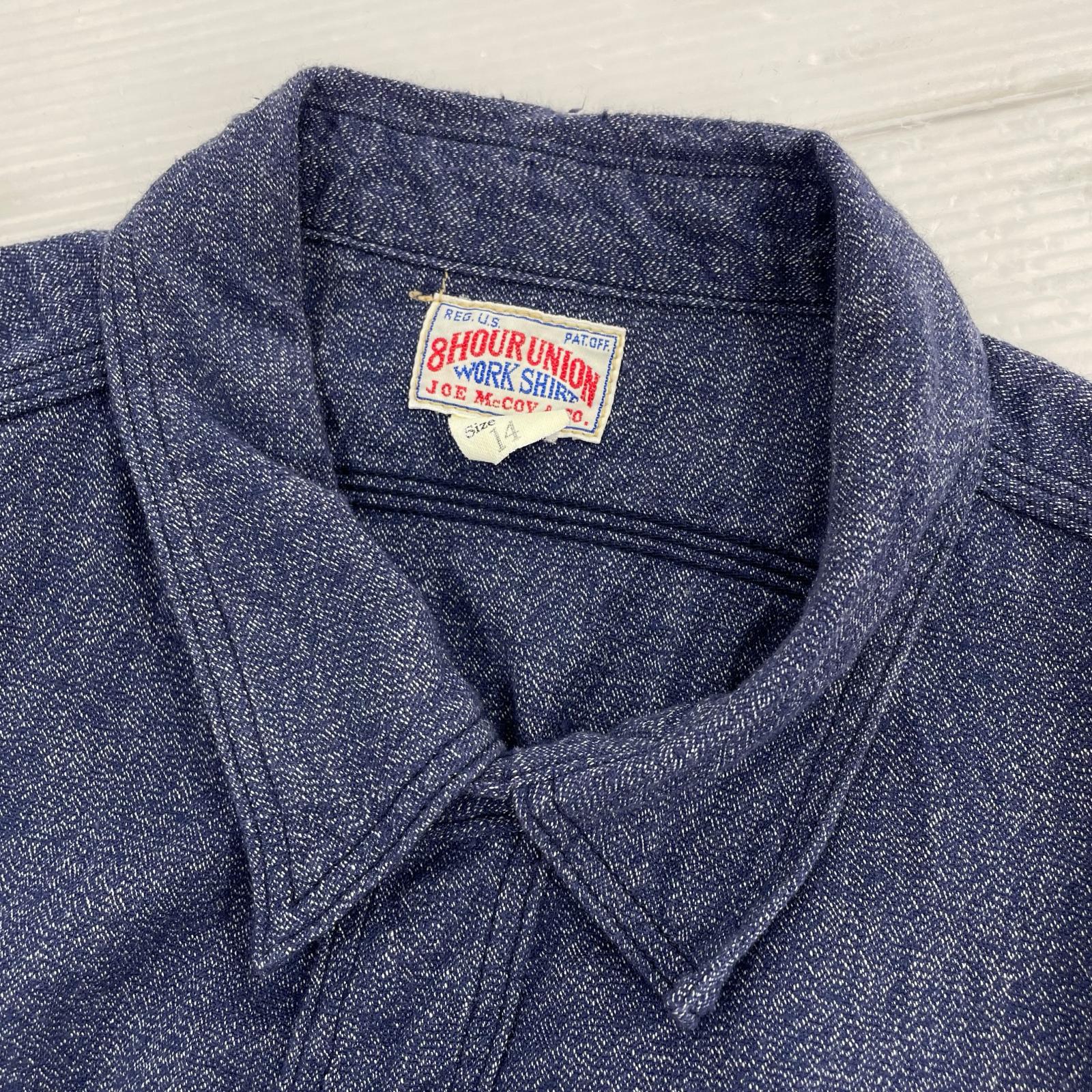 半袖シャツ 8 HOUR UNION S/S シャツ ブルー SIZE:14 ブルー