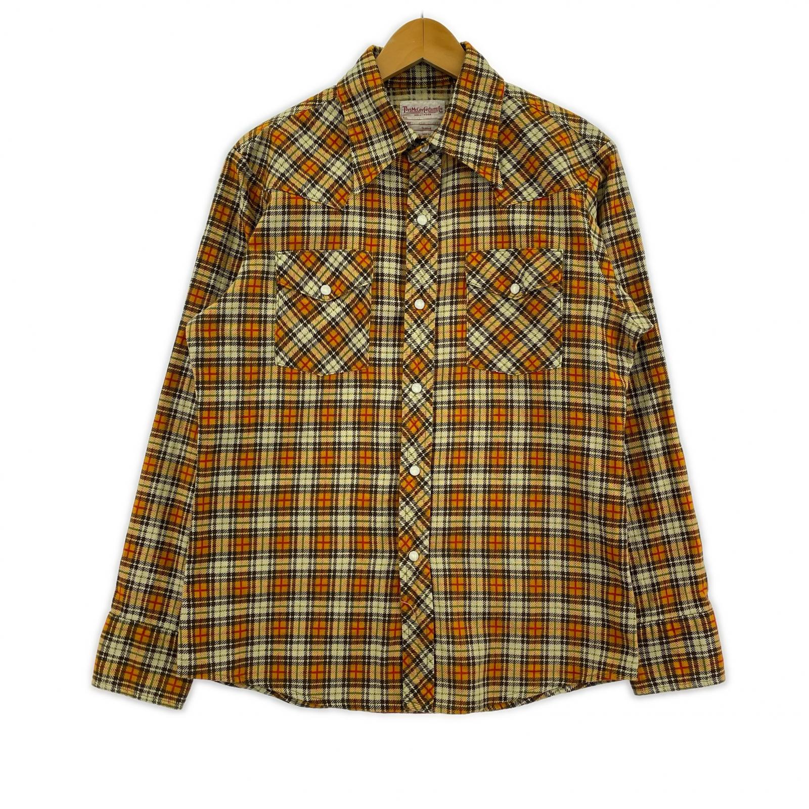 長袖シャツ TAXI DRIVER PRINTED COTTON CHECK SHIRT