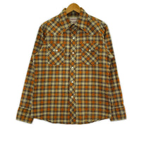 長袖シャツ TAXI DRIVER PRINTED COTTON CHECK SHIRT