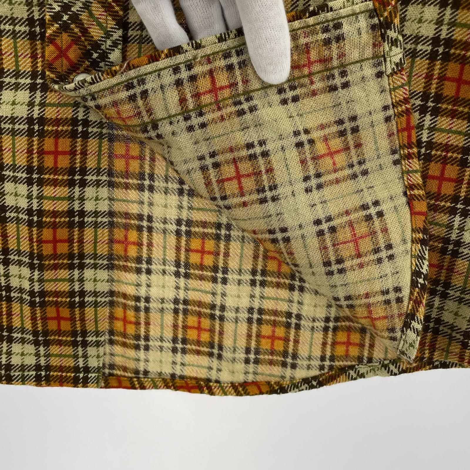 長袖シャツ TAXI DRIVER PRINTED COTTON CHECK SHIRT