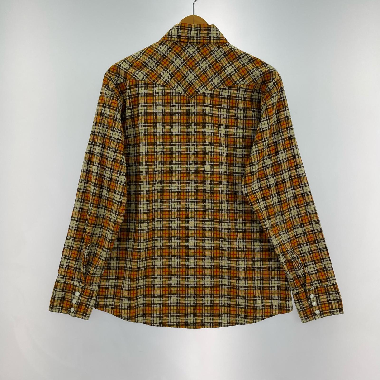 長袖シャツ TAXI DRIVER PRINTED COTTON CHECK SHIRT
