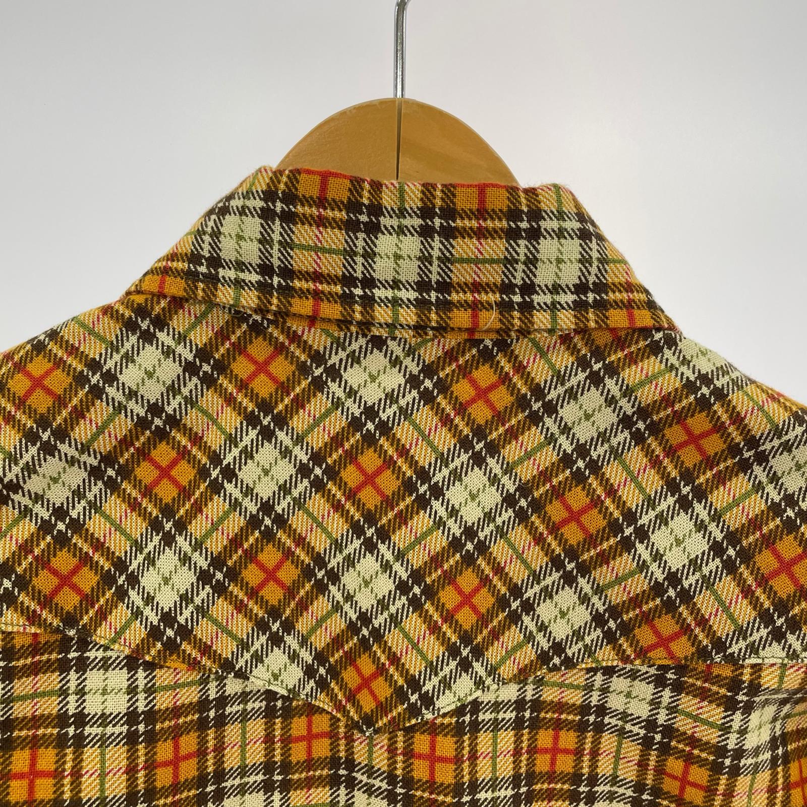 長袖シャツ TAXI DRIVER PRINTED COTTON CHECK SHIRT