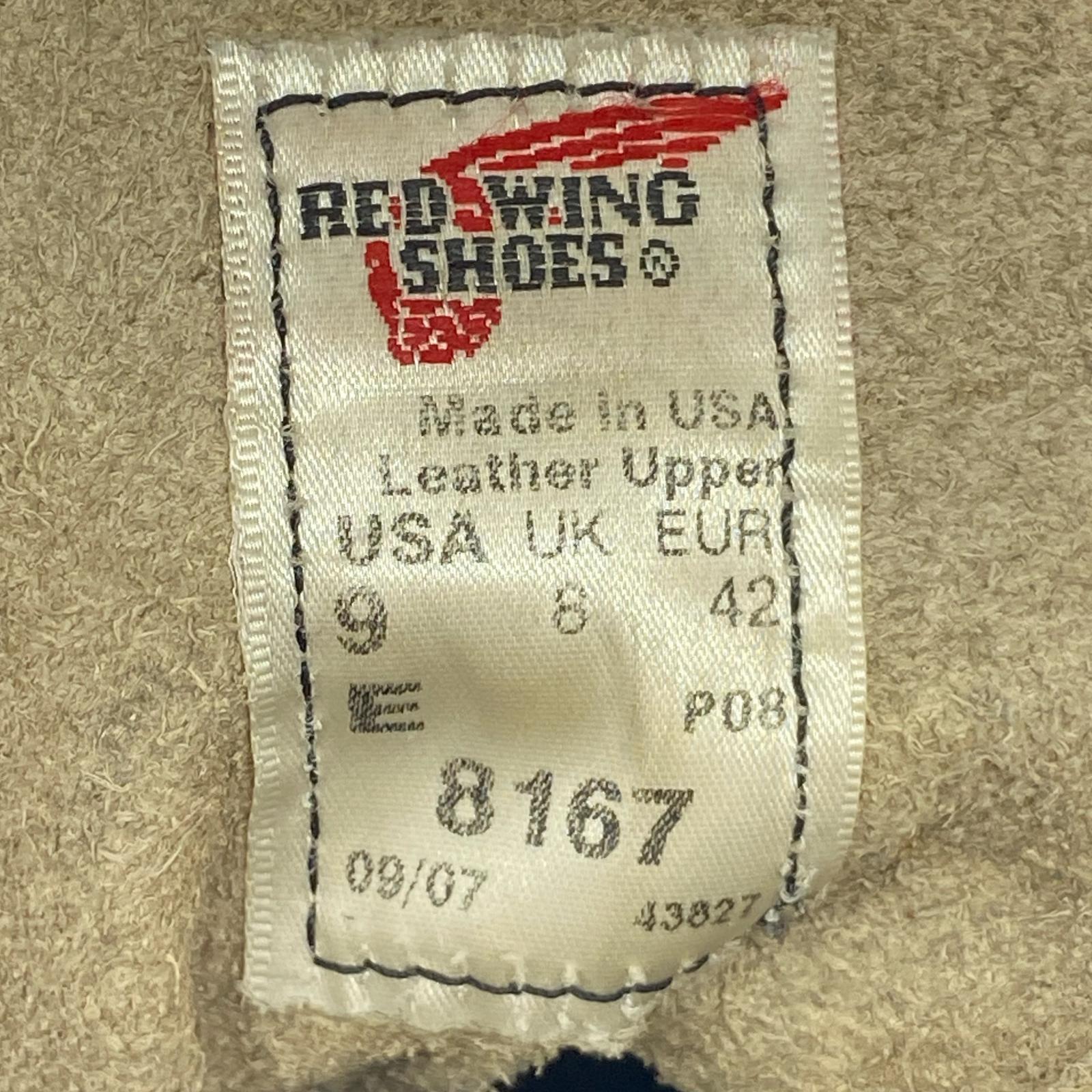 ブーツ 8167 スウェード US9 27cm (US9 UK8 1/2 EU44) ベージュ